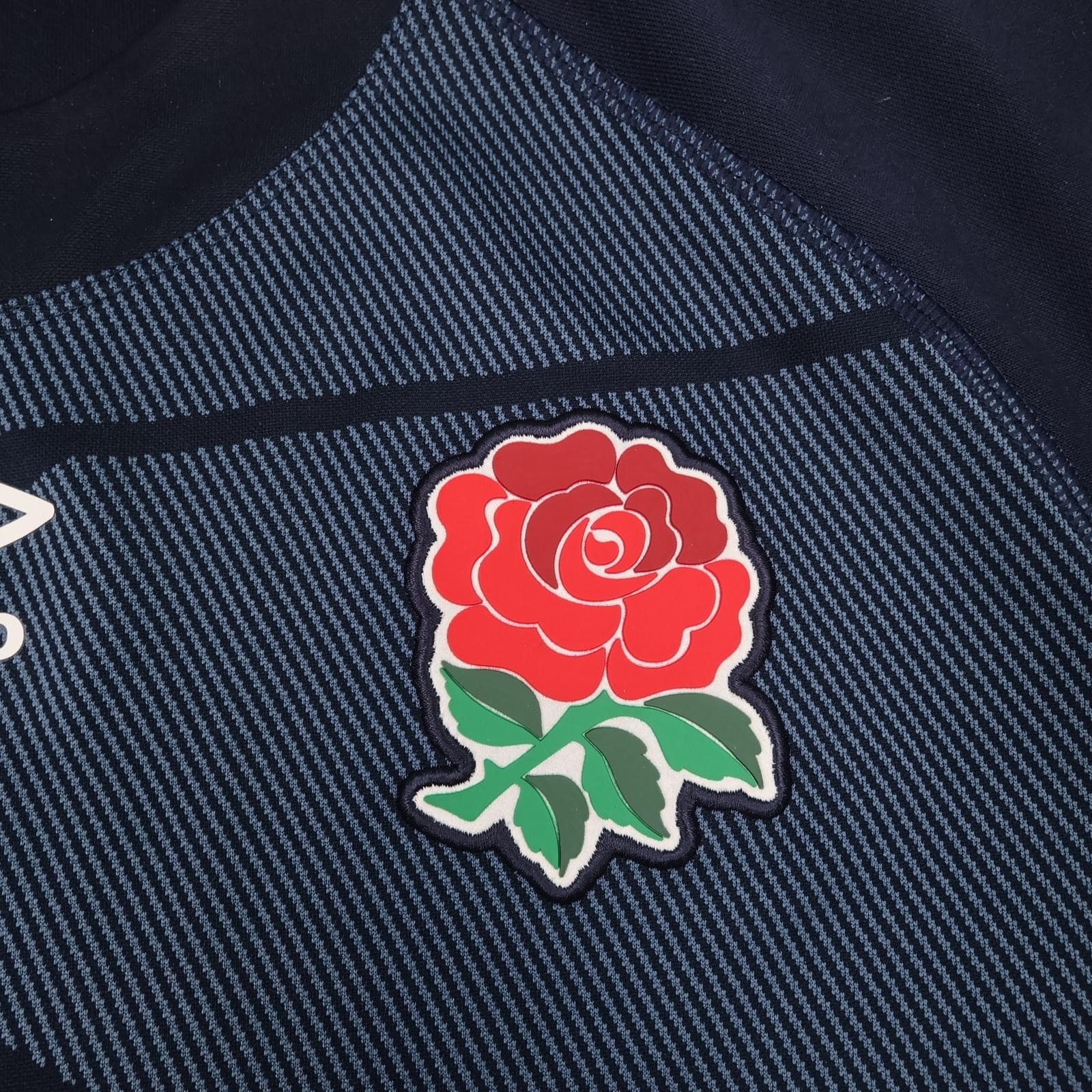 England Rugby World Cup Shirt Mens XL Navy Rugby Union Umbro 2023 Jersey photo 4