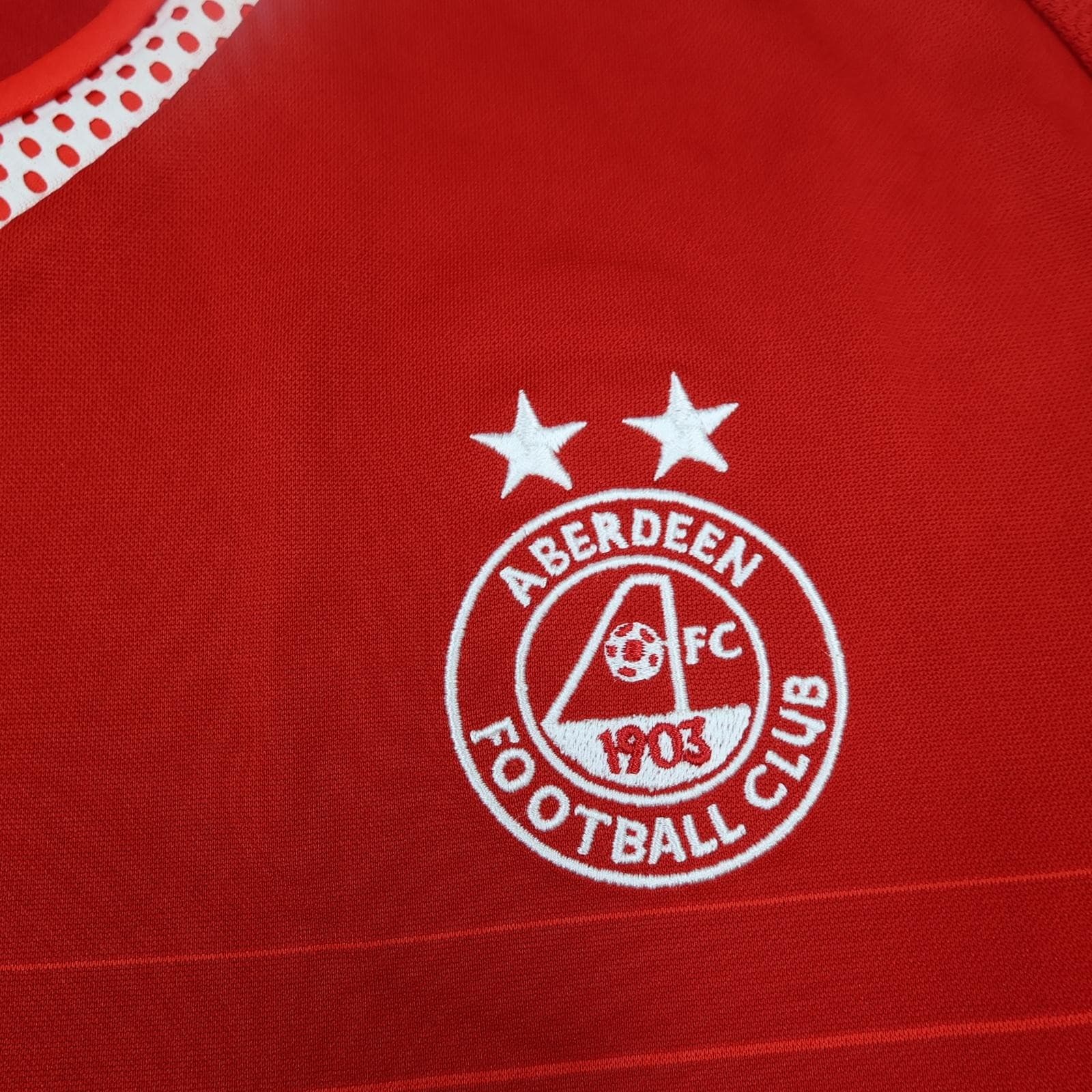 Aberdeen FC Shirt Mens XL Red Home 2015 2016 Football Adidas Soccer Jersey photo 4