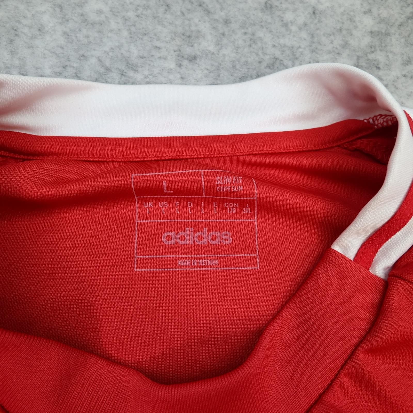 Manchester United Shirt Mens Large Red Home 2024 2025 Adidas Jersey photo 8