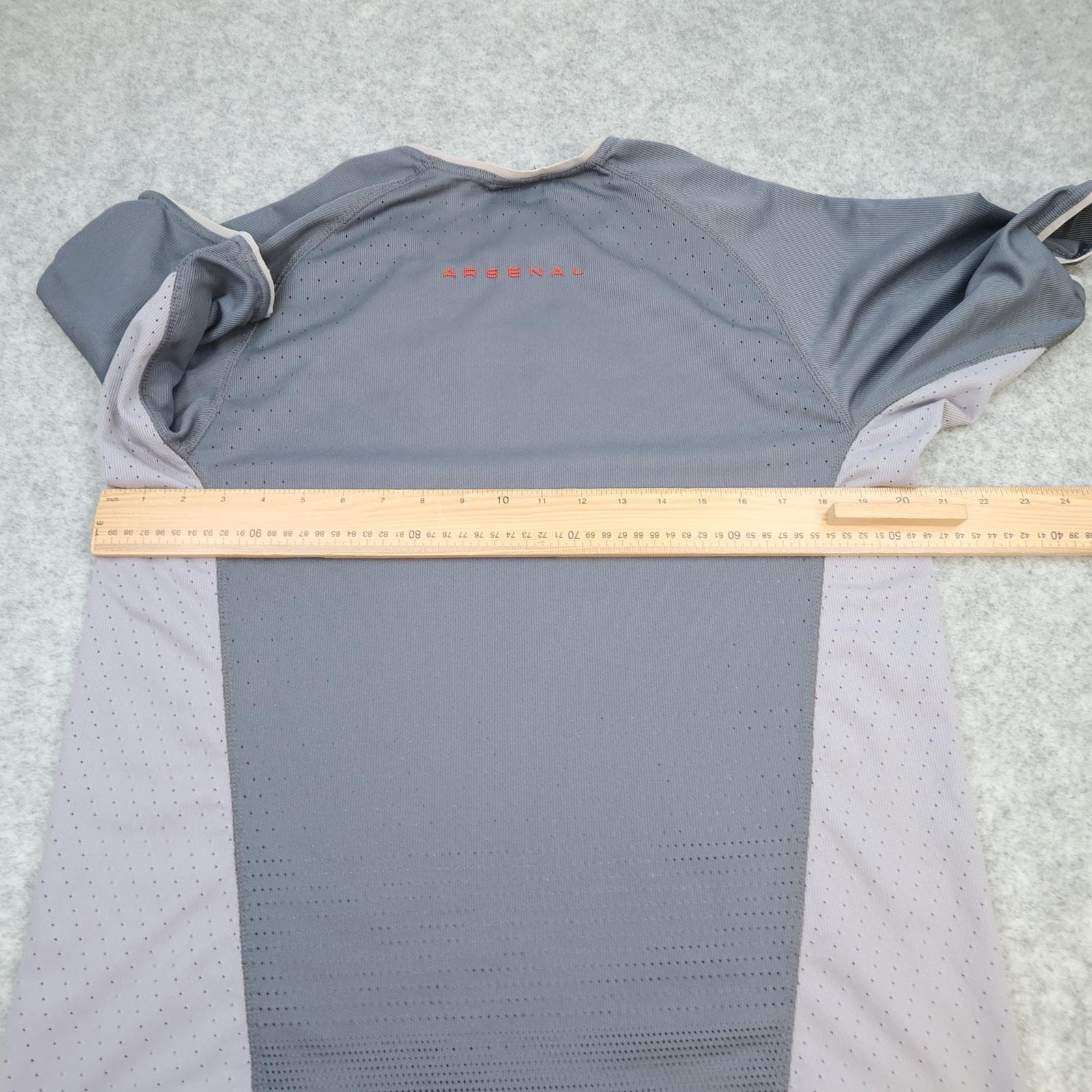 Vintage Arsenal Training Shirt Mens Medium Grey 2000 2002 Nike Soccer Jersey photo 11