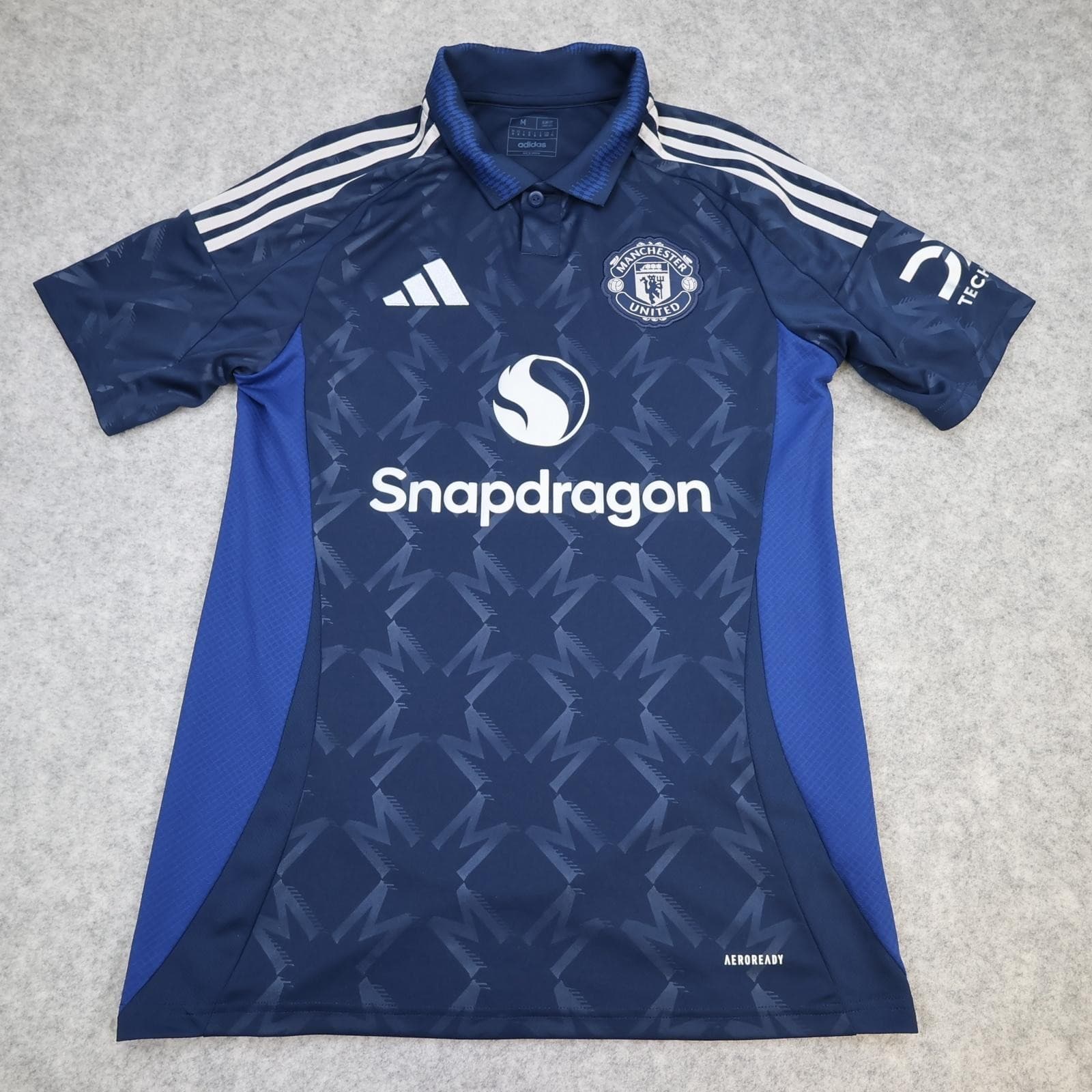 Manchester United Shirt Mens Medium Navy 2024 2025 Ella Toone 7 Soccer Jersey photo 2