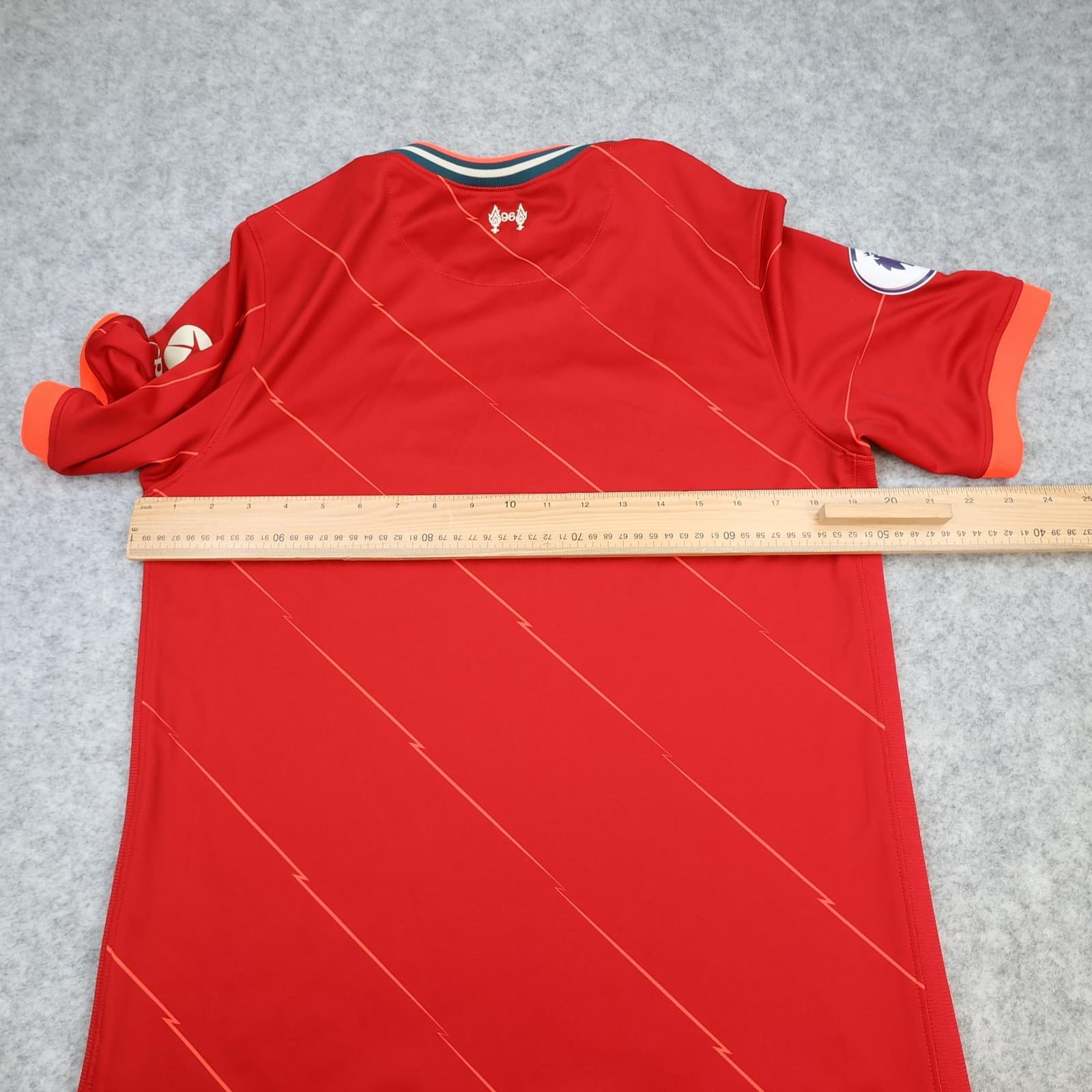 Liverpool Shirt Mens Medium Red Home 2021 2022 Football Nike Soccer Jersey photo 10