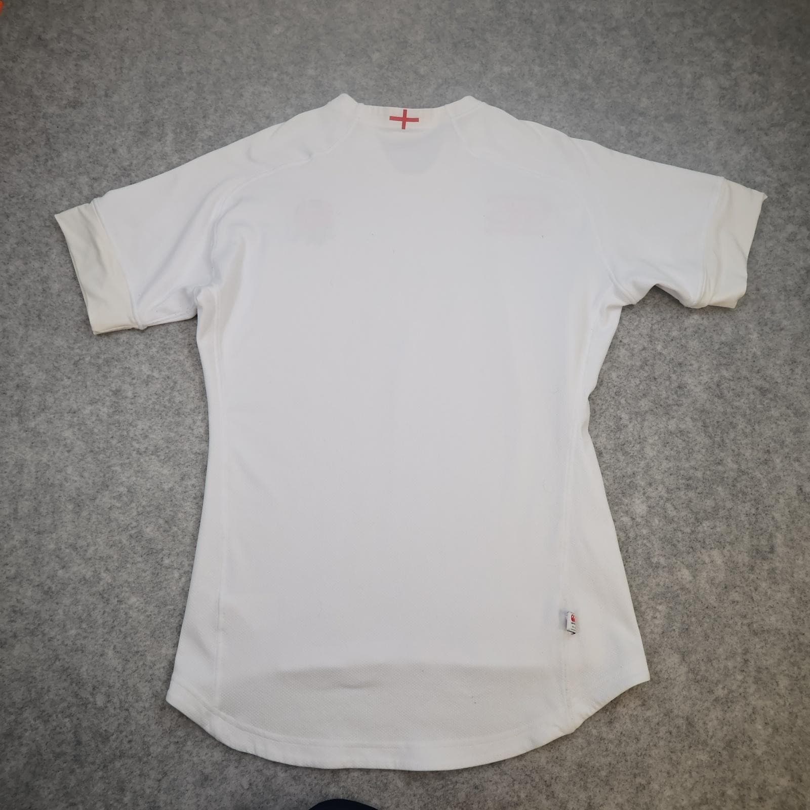 England Rugby Shirt Mens 2XL White 2012 Pro Version Canterbury O2 Home Jersey photo 2