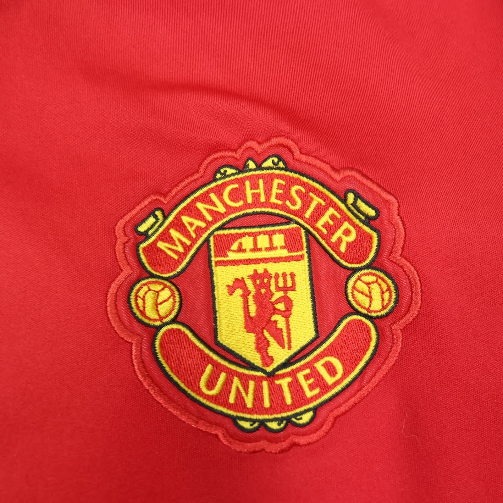 Manchester United Shirt Large Red Home Kit 2017 2018 Adidas Soccer Jersey photo 4