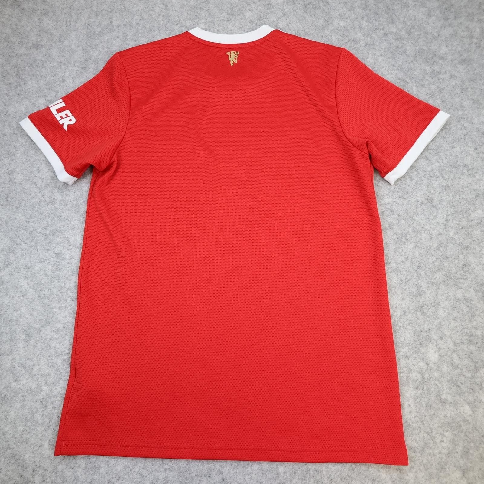 Manchester United Shirt Mens Medium Red Home 2021 2022 Football Adidas Jersey photo 2