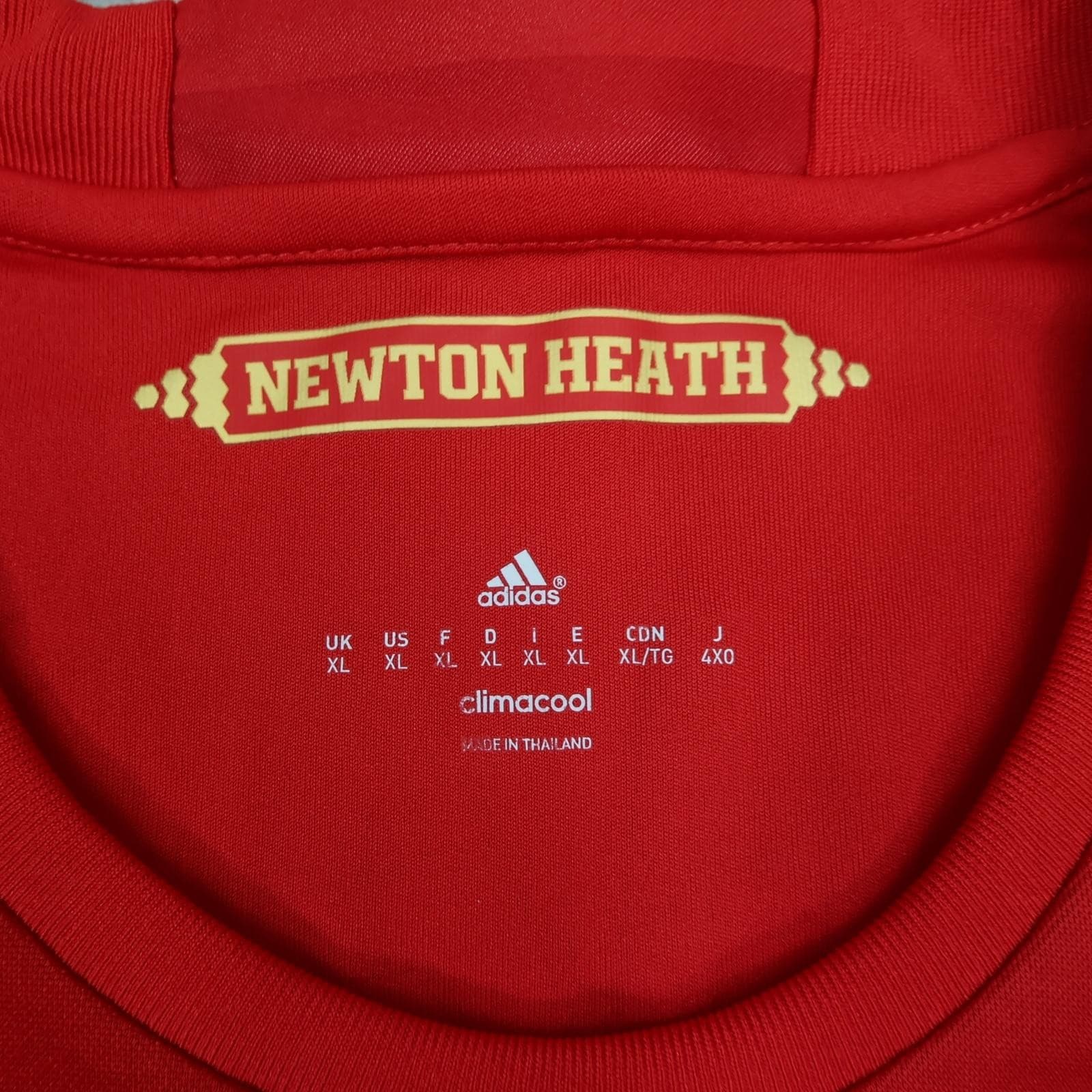 Manchester United Shirt Mens XL Red Home 2016 2017 Football Adidas Shaw 23 photo 7