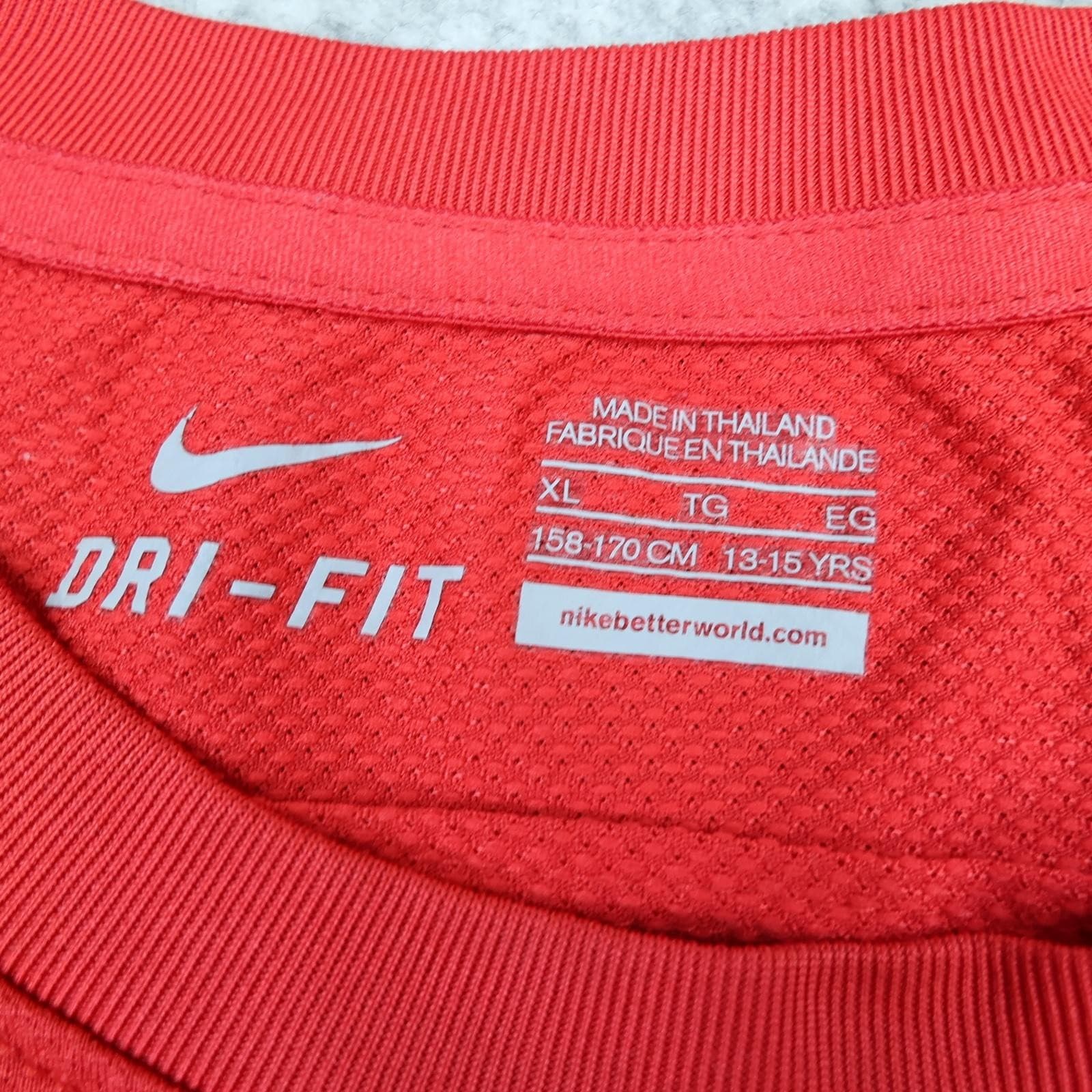 Arsenal Shirt Kids XL 13-15 Years Red Home 2011 2012 Nike Fly Soccer Jersey photo 7