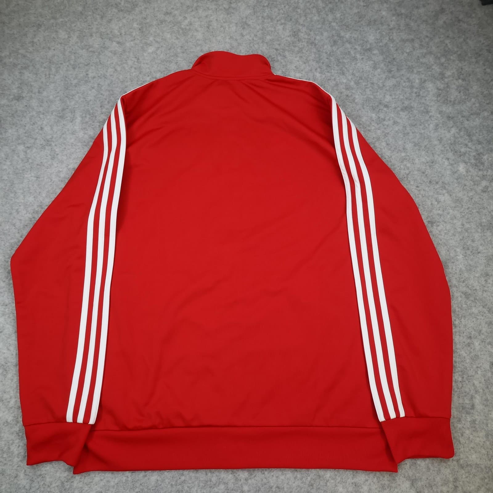 Manchester United Jacket Mens Large Red 2023 2024 Adidas Tezos Track Top photo 2