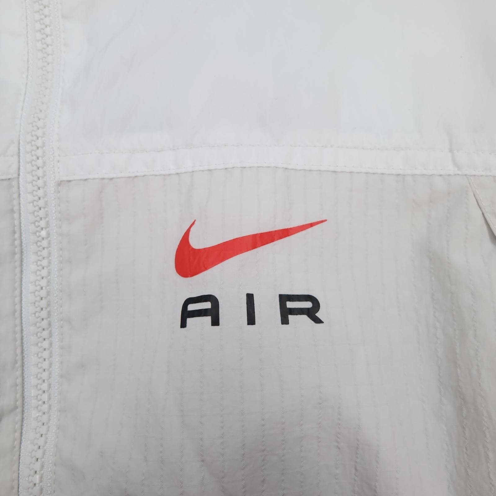 Nike Air Jacket Mens 2XL White Colourblock Full Zip Windbreaker FN7864-121 photo 3