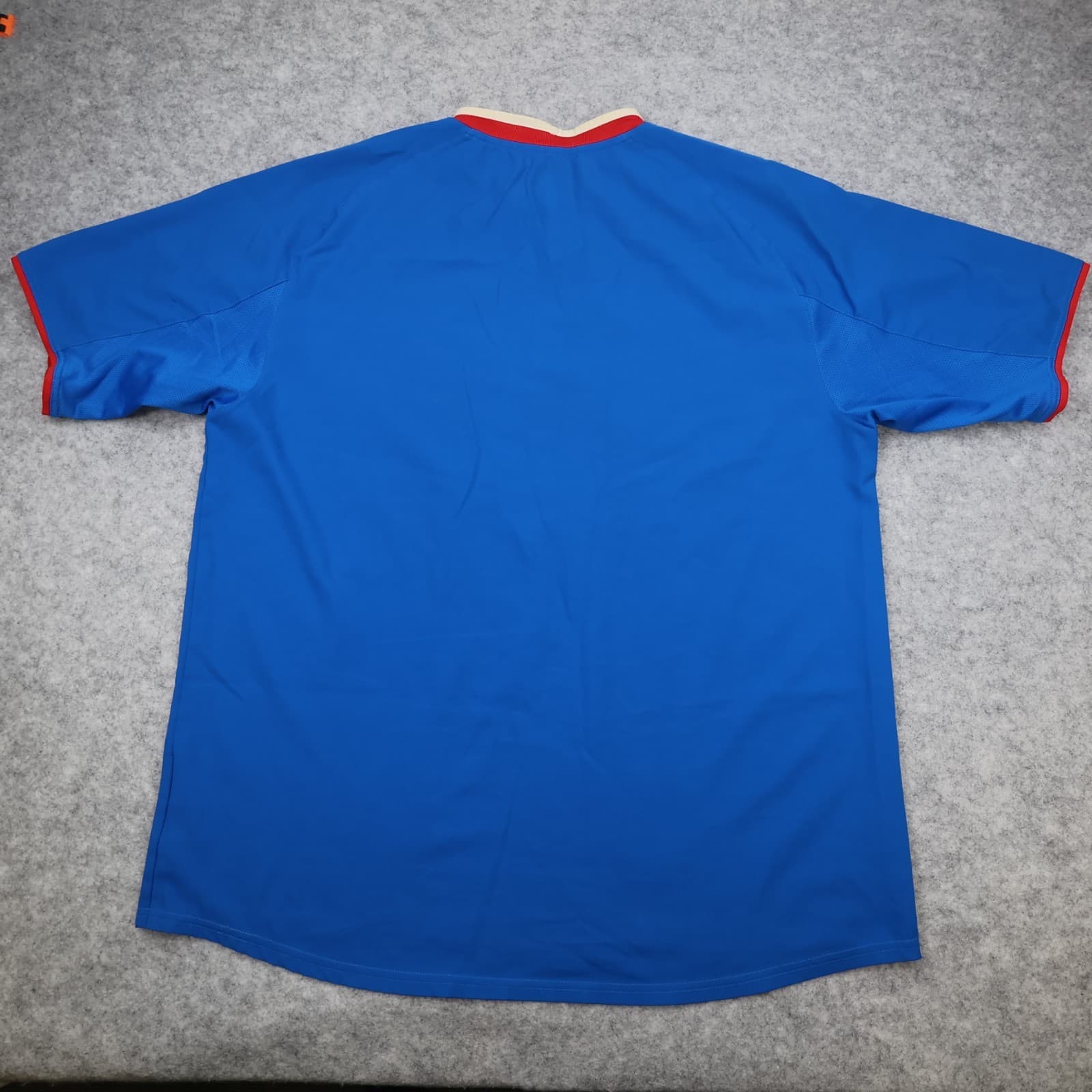 Vintage Rangers Football Shirt Extra Large Blue Home Kit 2003 2005 Diadora Mens photo 2