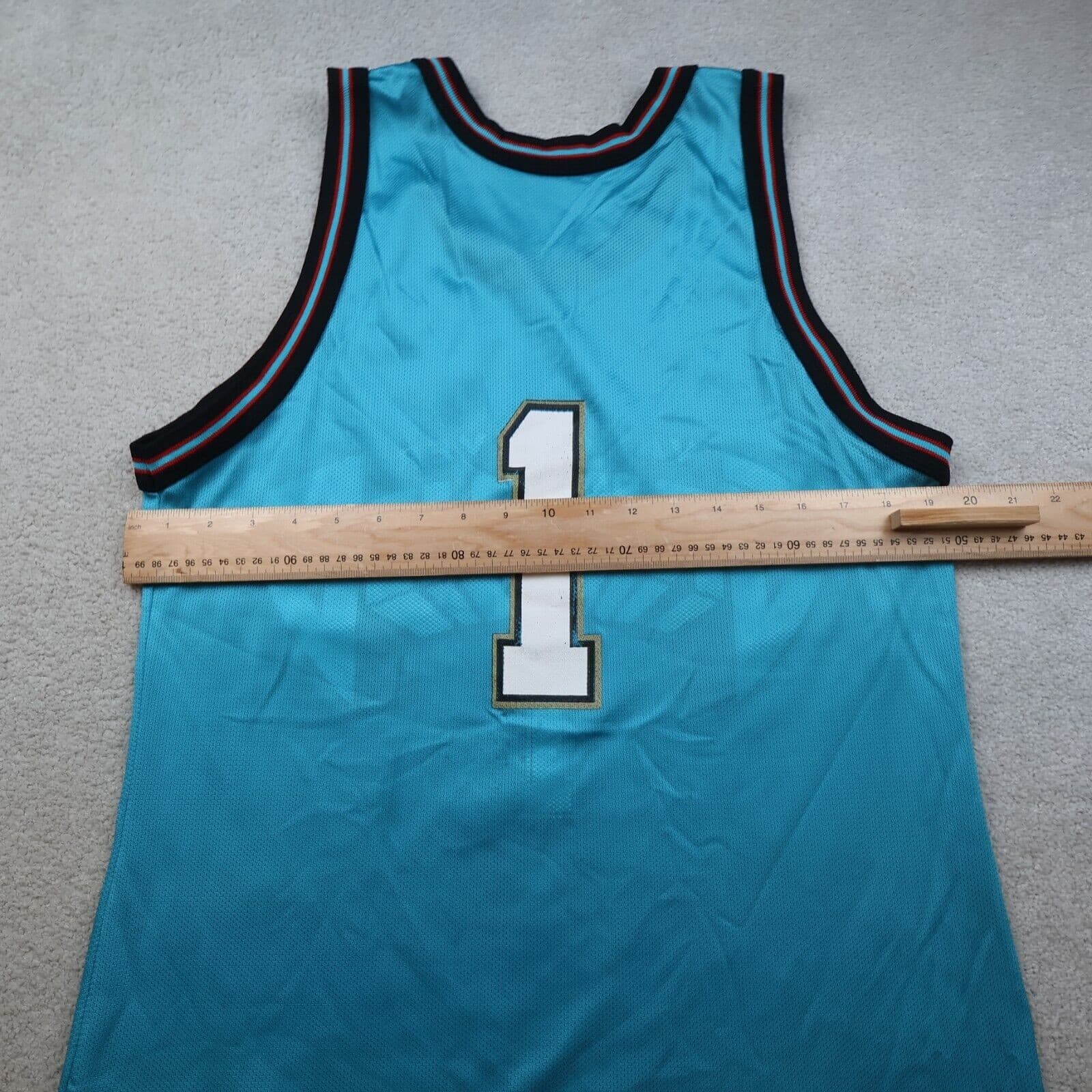 Vintage Vancouver Grizzlies Jersey Large Champion 90s 1995 Basketball NBA Shirt photo 10