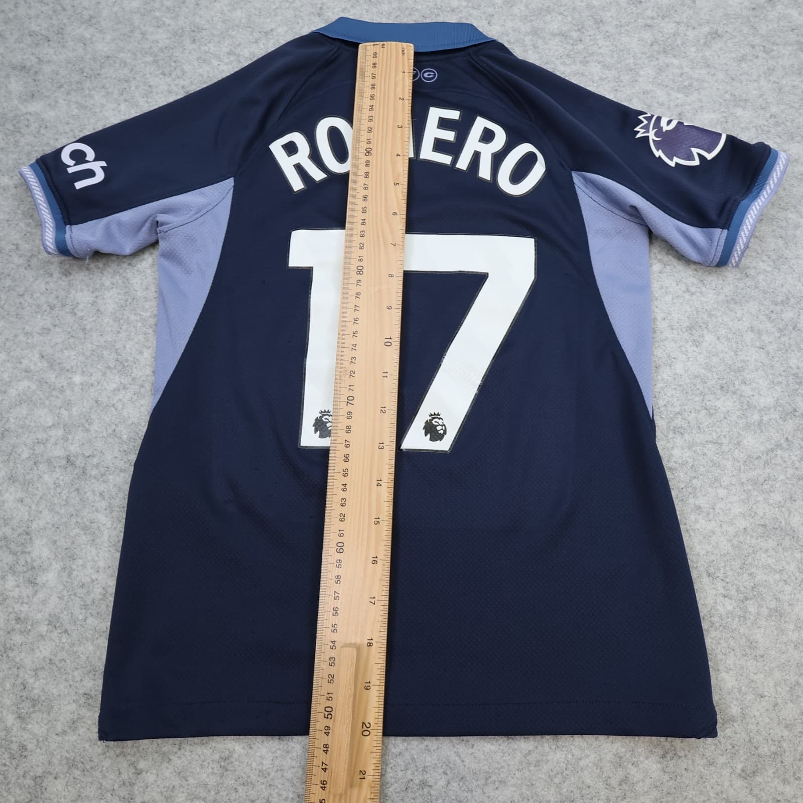 Tottenham Hotspur Shirt Kids Small 128-137cm Navy Away 2018 2019 Soccer Jersey photo 13