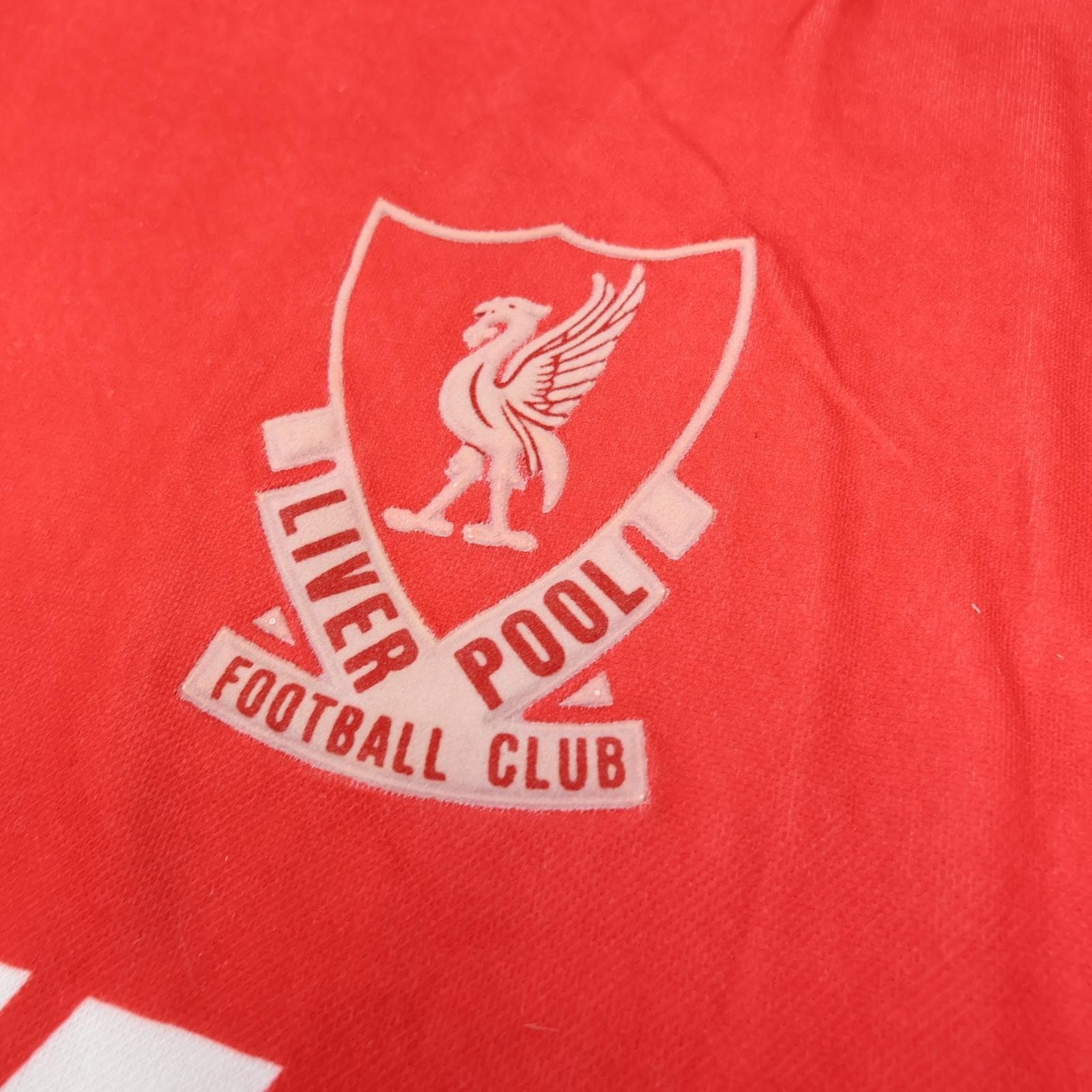 Vintage Liverpool Shirt Mens Large Red Home 1991 1992 Adidas Candy 90s photo 4