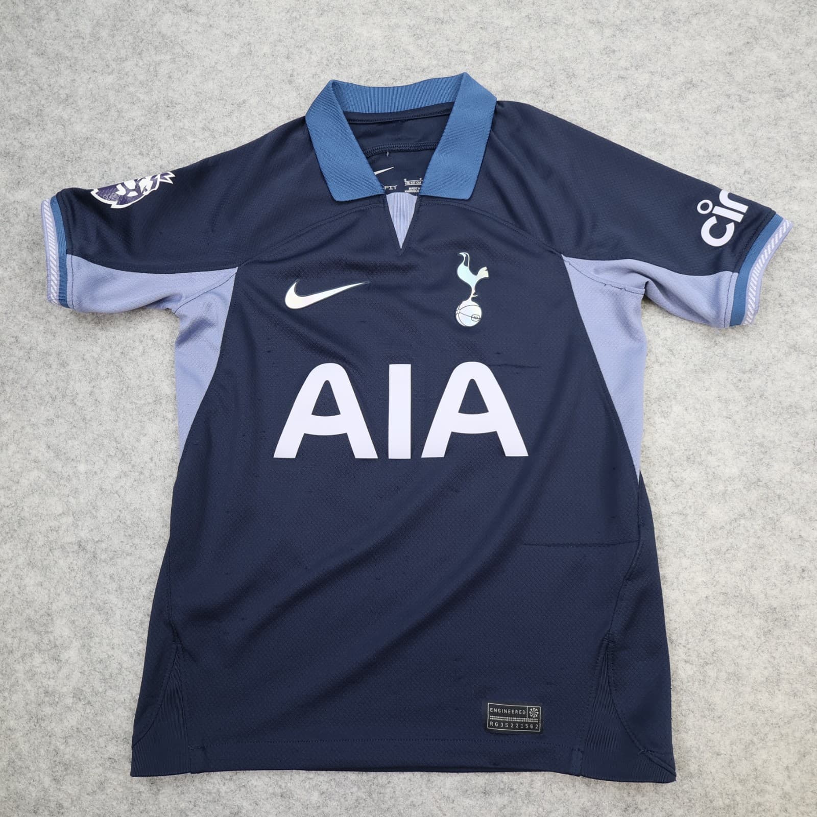 Tottenham Hotspur Shirt Kids Small 128-137cm Navy Away 2018 2019 Soccer Jersey photo 2