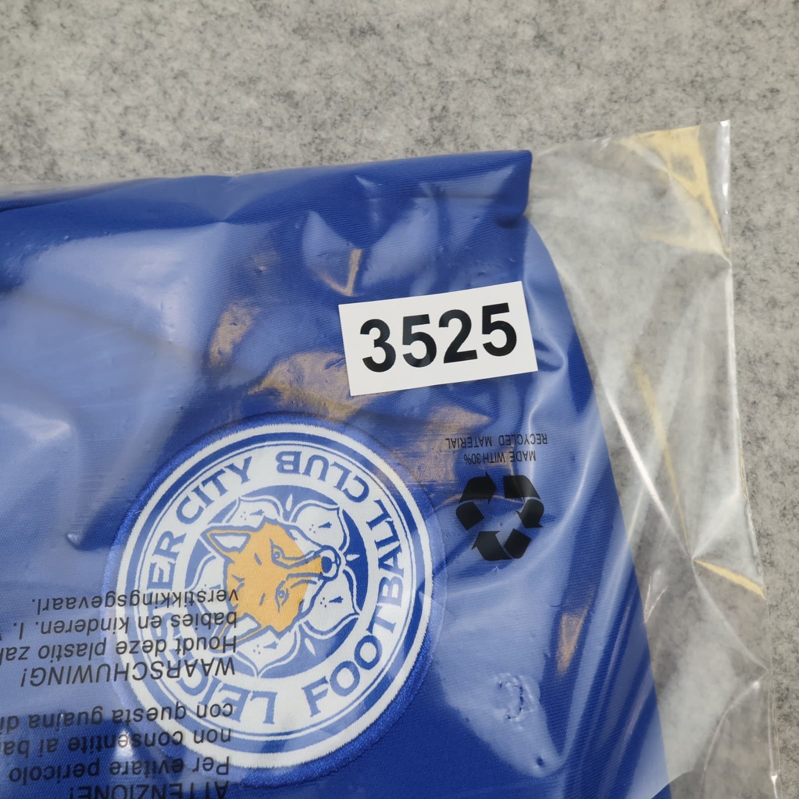 Leicester City Shirt Extra Large Blue 2023 2024 Adidas Soccer Jersey Football photo 15