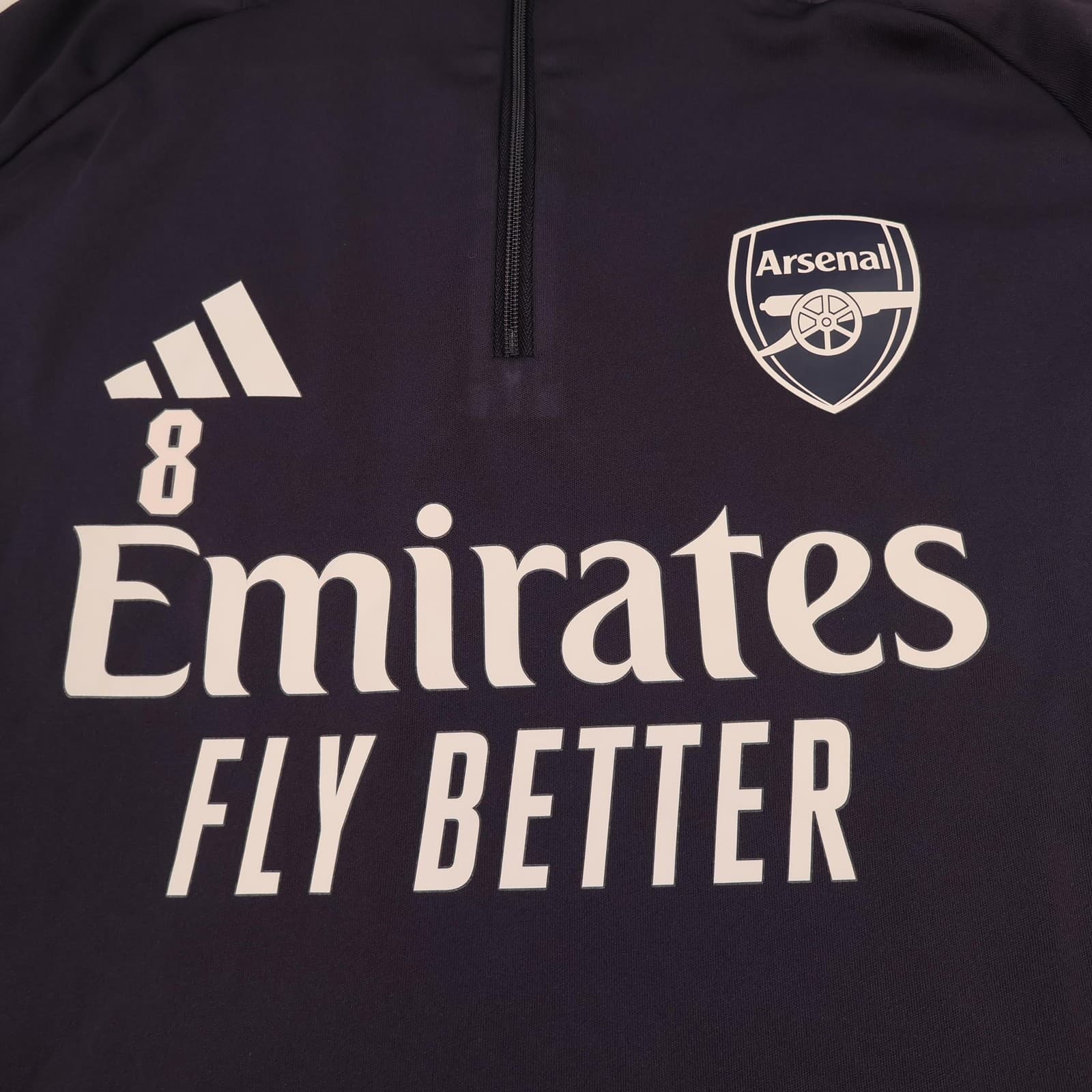 Arsenal Training Top Kids 13-14Y Purple 2024 Football Adidas Soccer Jersey Youth photo 3