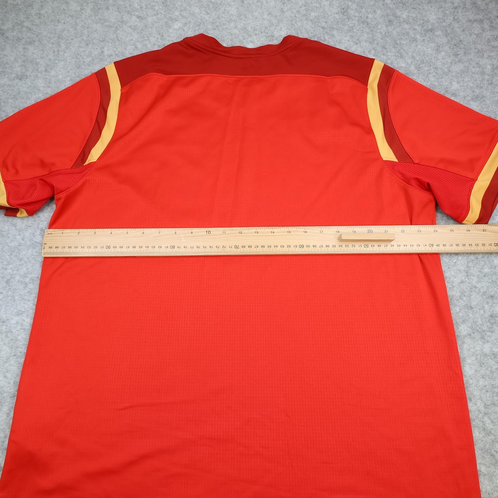 Wales Rugby Shirt Mens XXL Red Rugby Union Under Armour Admiral Jersey photo 8