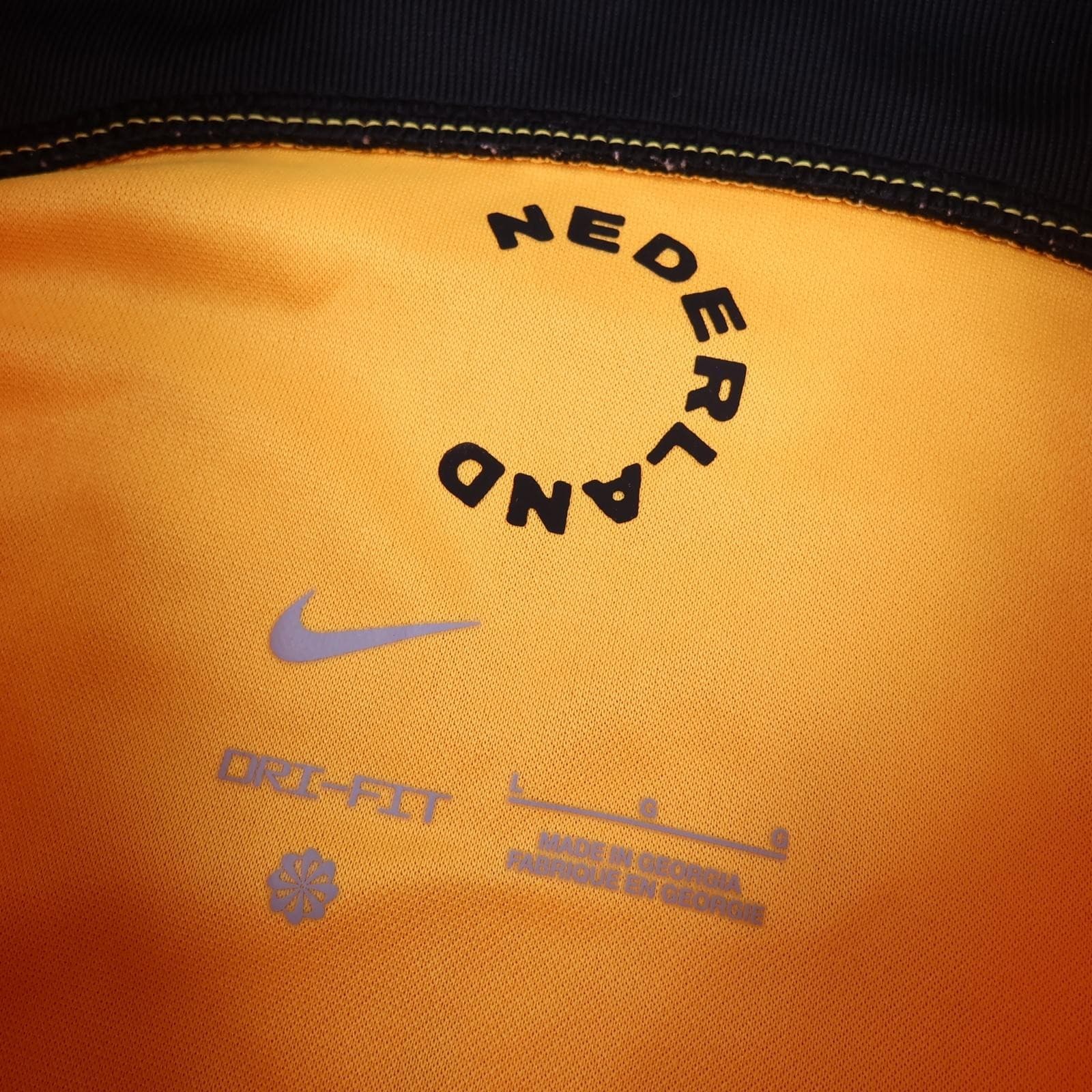 Netherlands Shirt Mens Large Orange Home 2022 2023 Football Nike Dri Fit photo 5