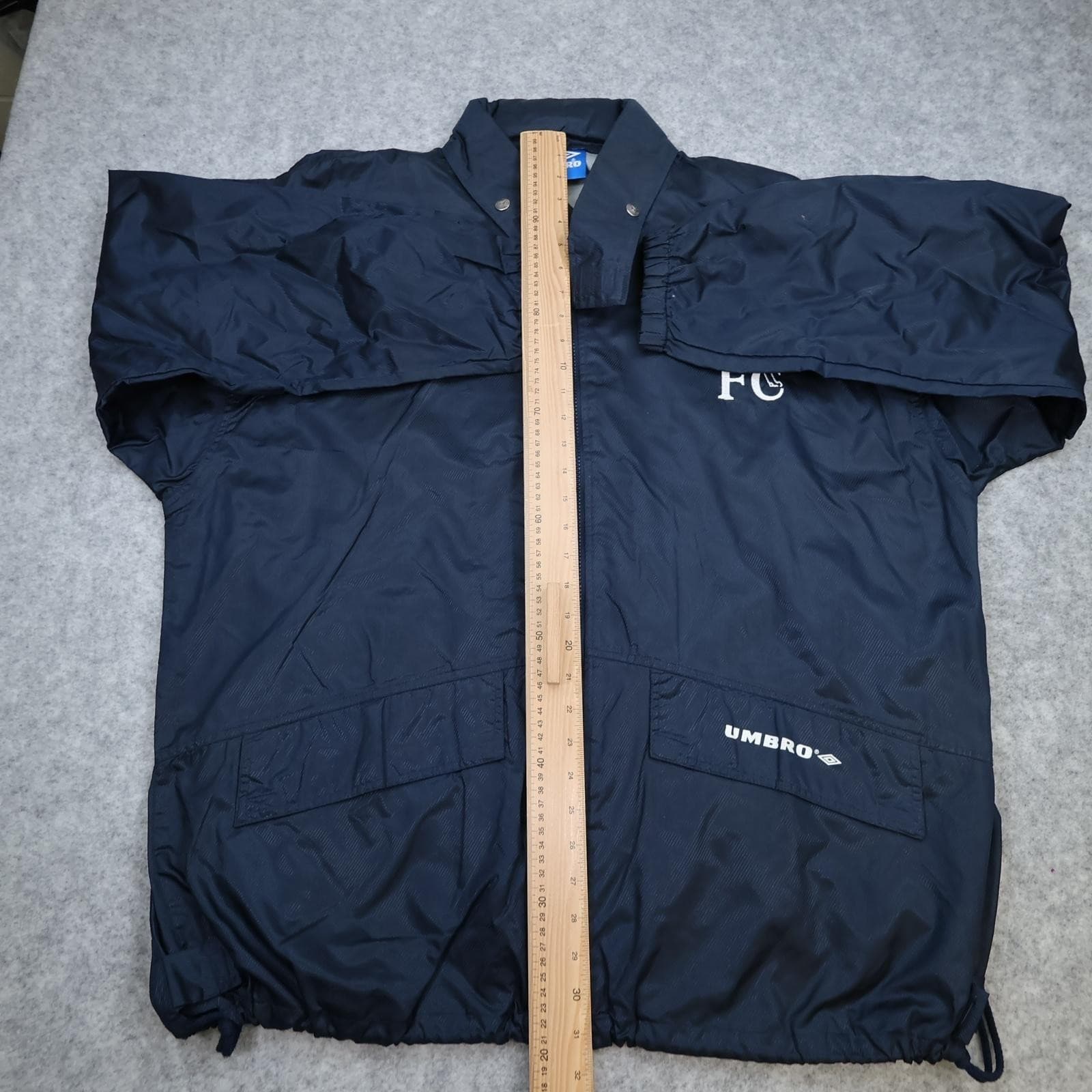 Vintage Chelsea FC Jacket Mens Medium Navy 1994 1996 Umbro Coors Training 90s photo 11