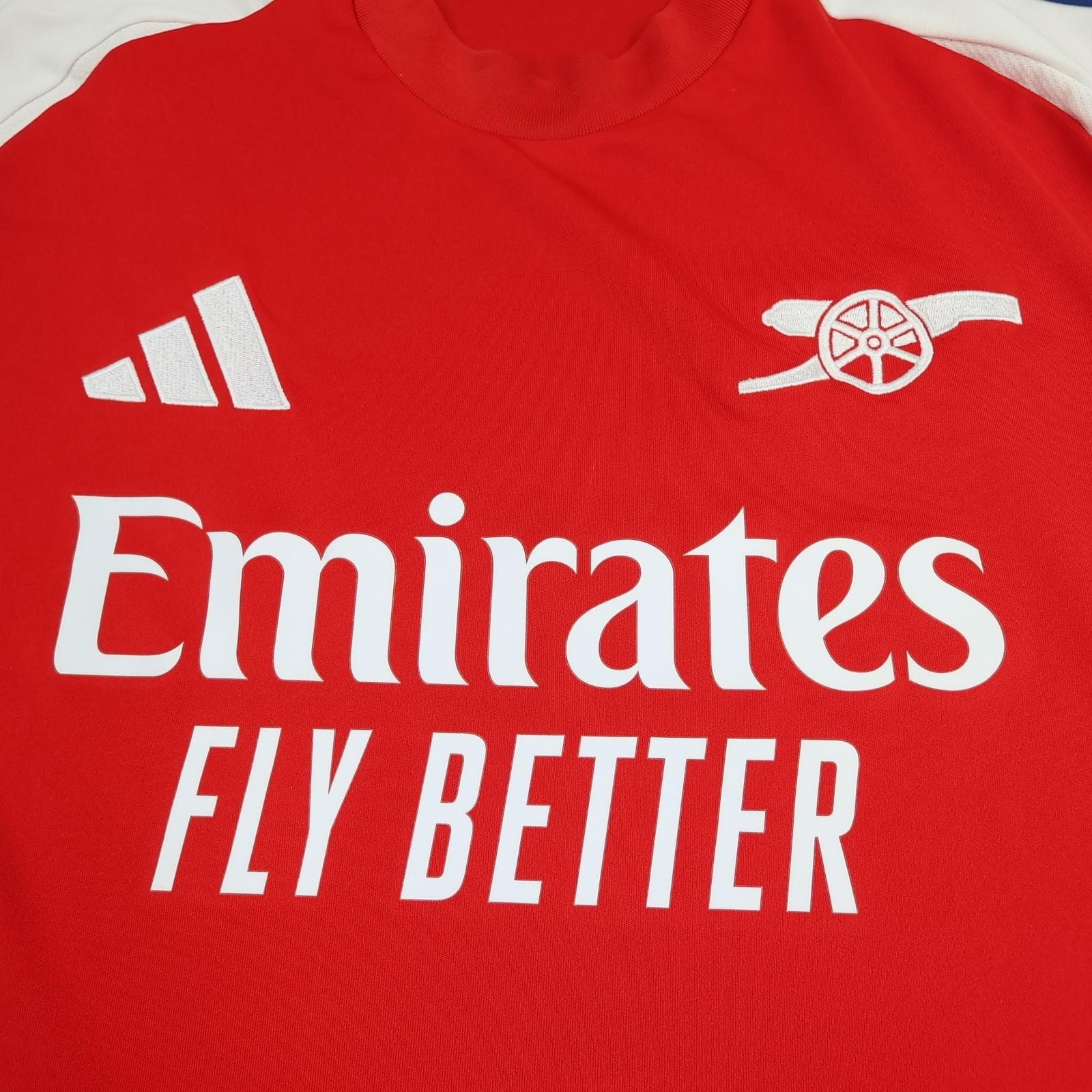 Arsenal Shirt Mens 2XL Red Home 2024 2025 Adidas Soccer Jersey photo 3