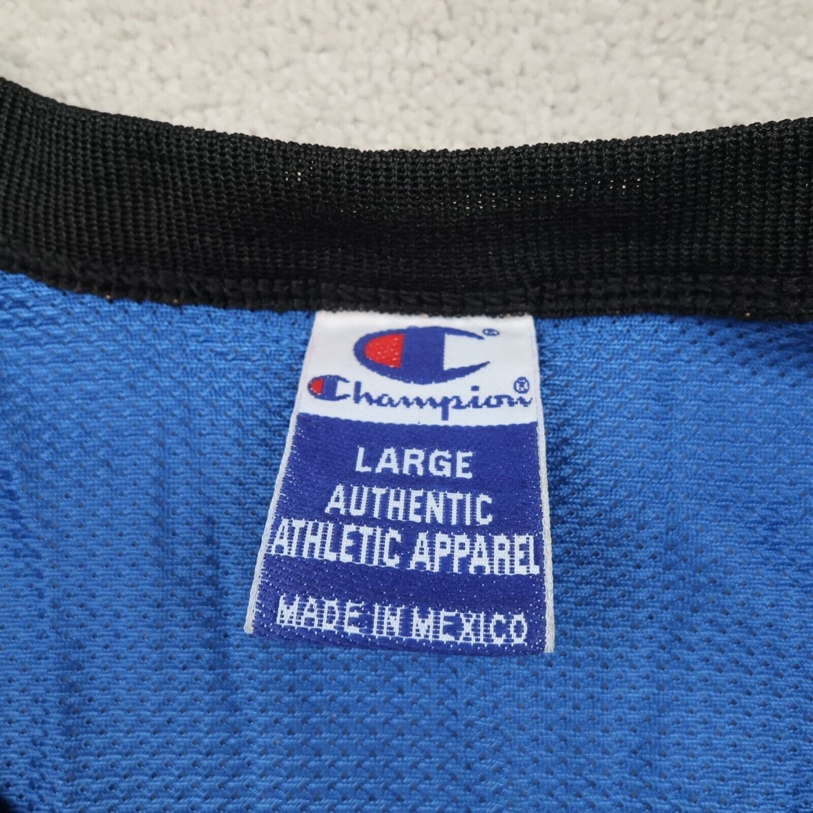 Vintage Minnesota Timberwolves Jersey Large Champion 90s NBA Will Avery 44 photo 5