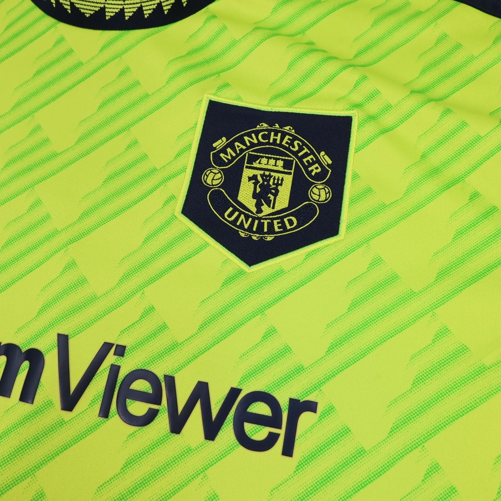 Manchester United Shirt Mens Large 3rd Kit 2022 2023 Football Adidas Garnacho 49 photo 5