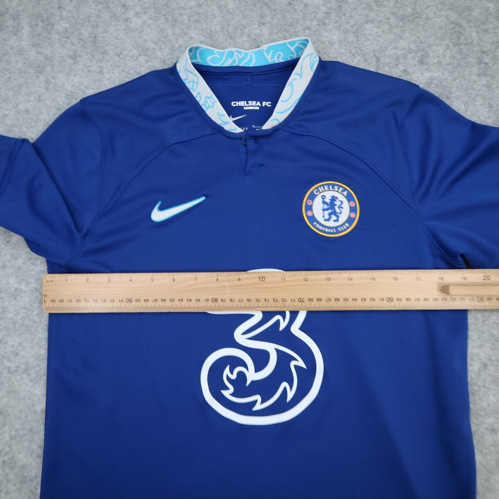 Chelsea Shirt Mens Medium Blue Home 2022 2023 Football Nike Three Jersey photo 10