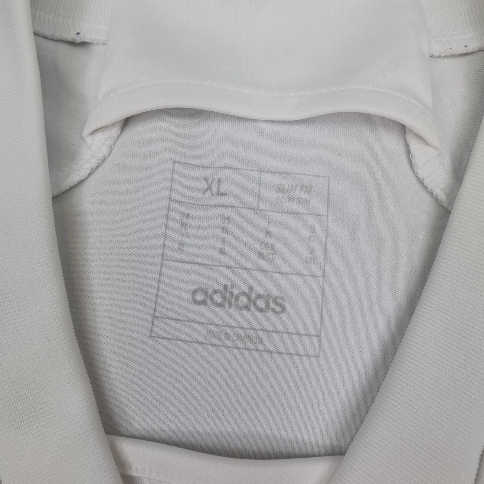Leeds United Shirt Mens XL White Home Kit 2023 2024 Slim Fit Adidas Jersey photo 6