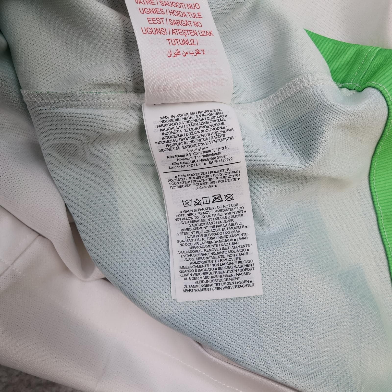 Liverpool Away Shirt Kids 12-13 Years Large White 2023 2024 Nike Soccer Jersey photo 13