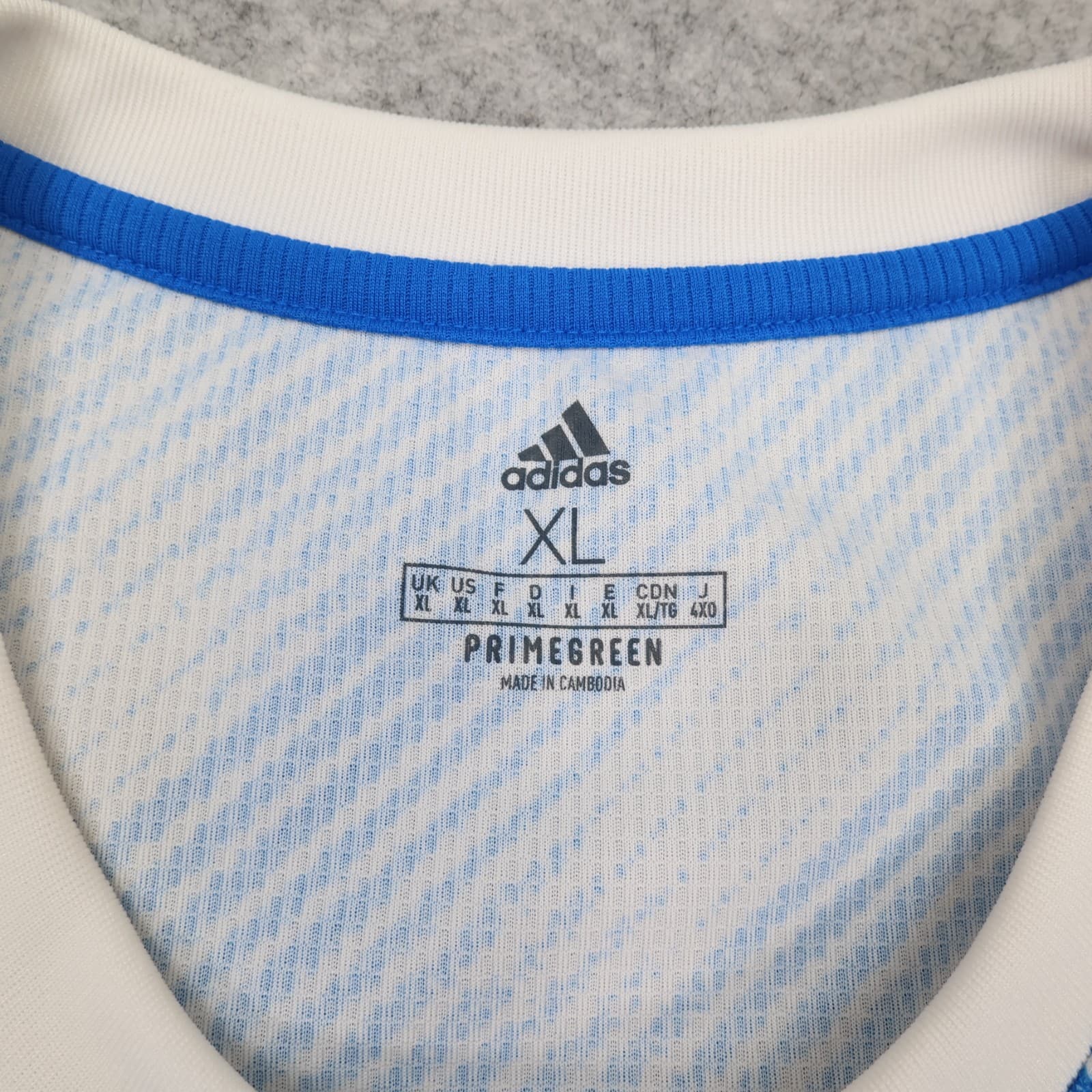Manchester United Shirt Extra Large Blue Away Kit 2021 2022 Adidas Jersey photo 6