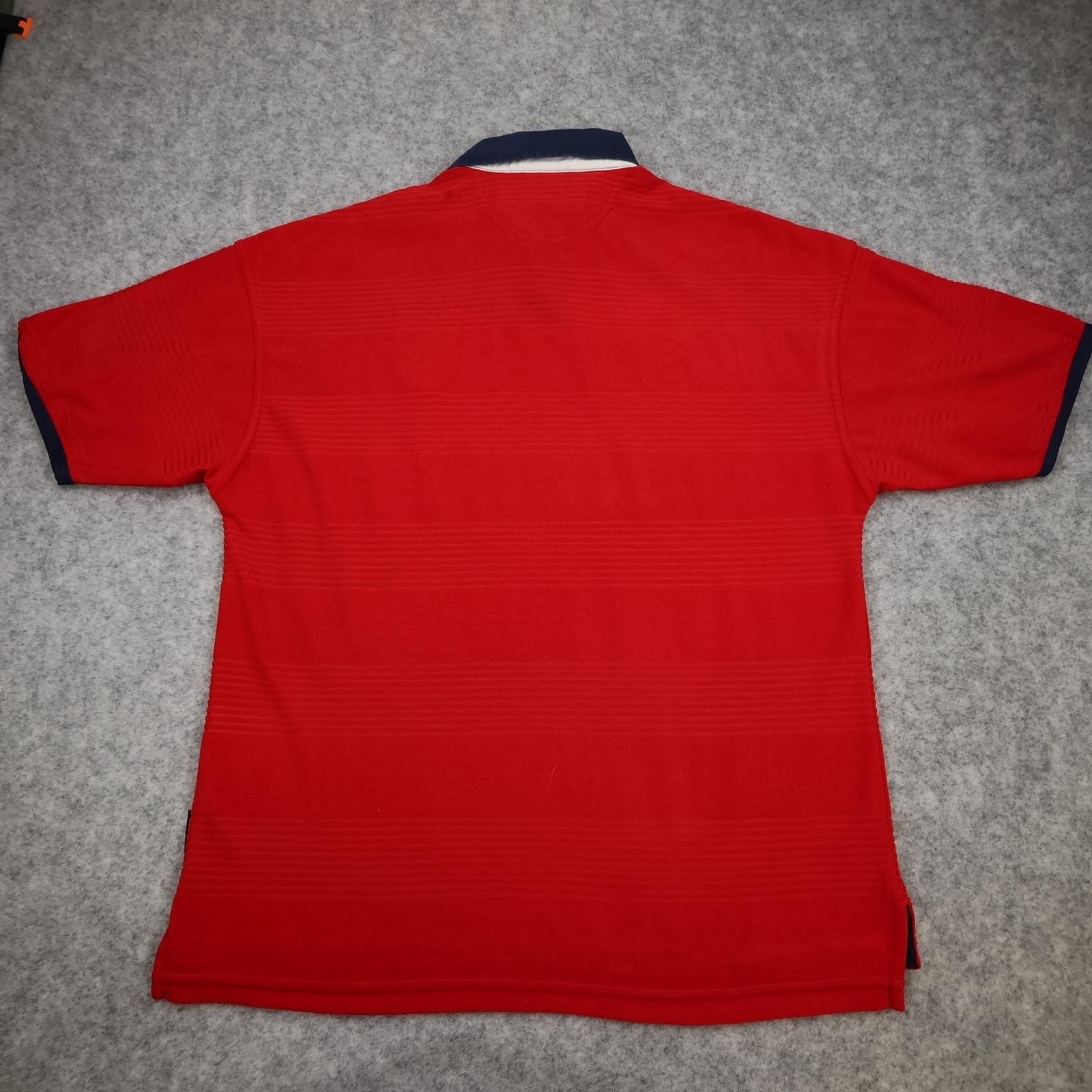 England Away Shirt Mens Large Red 1999 20001 Umbro Soccer Jersey photo 2