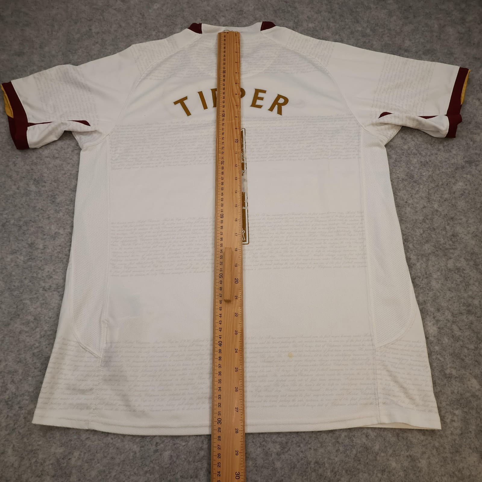Arsenal Away Shirt Mens Medium White 2007 2008 EPL Football Nike Jersey Tipper 1 photo 15