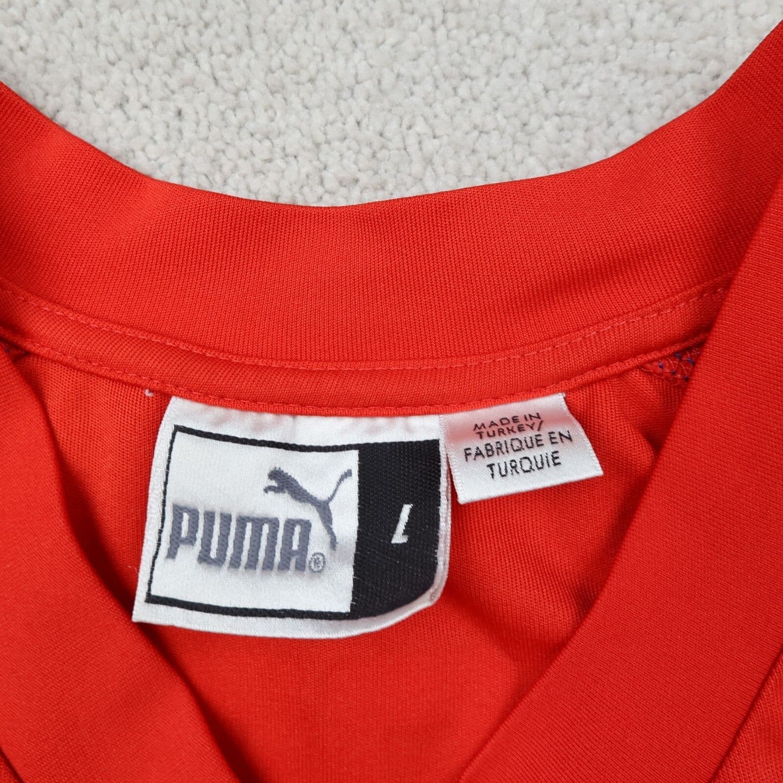 Czech Republic Football Shirt Large Red Home Kit 2003 2004 Jersey Karel Poborsky photo 5