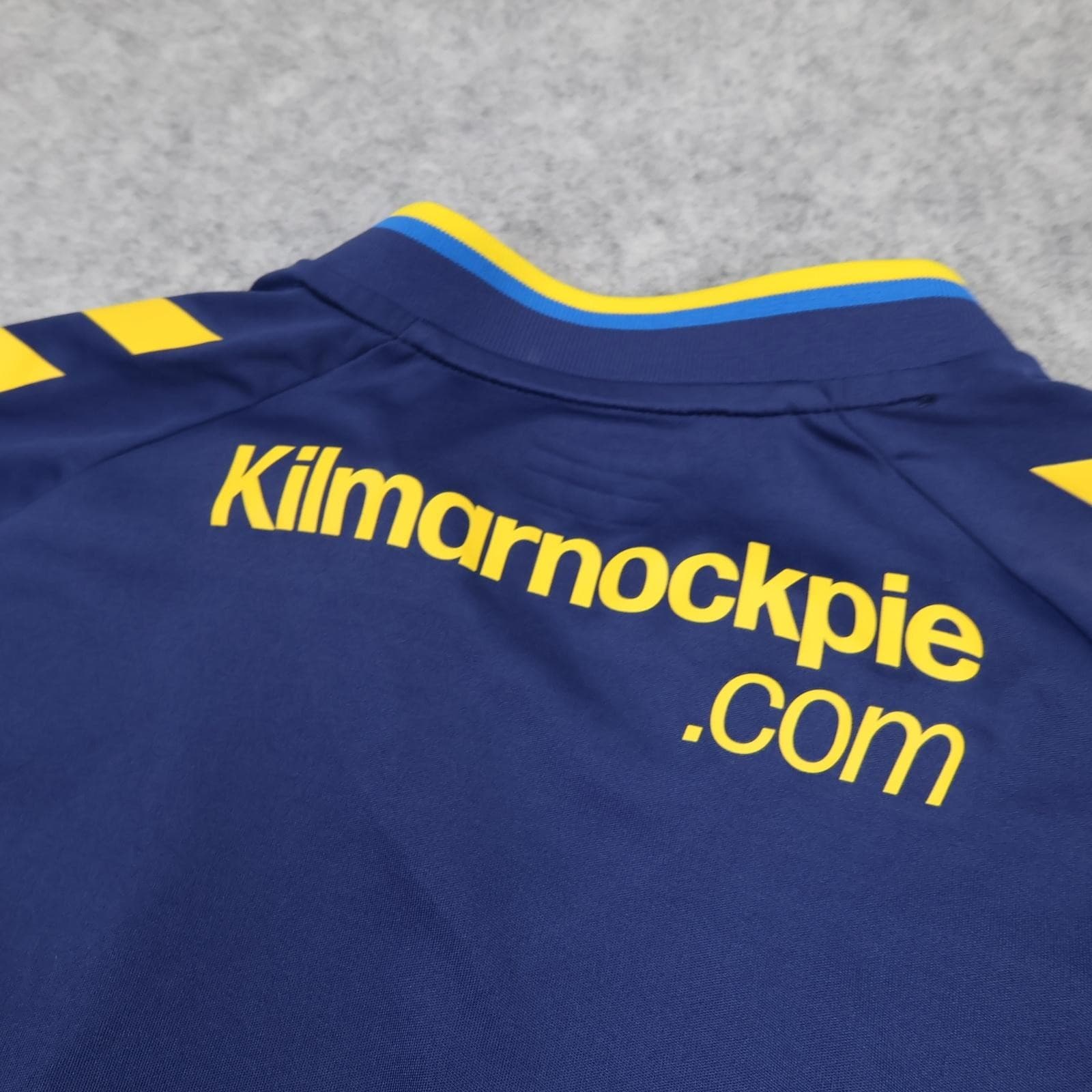 Kilmarnock FC Shirt Mens XL Blue Third Football Hummel 2022 2023 Soccer Jersey photo 7