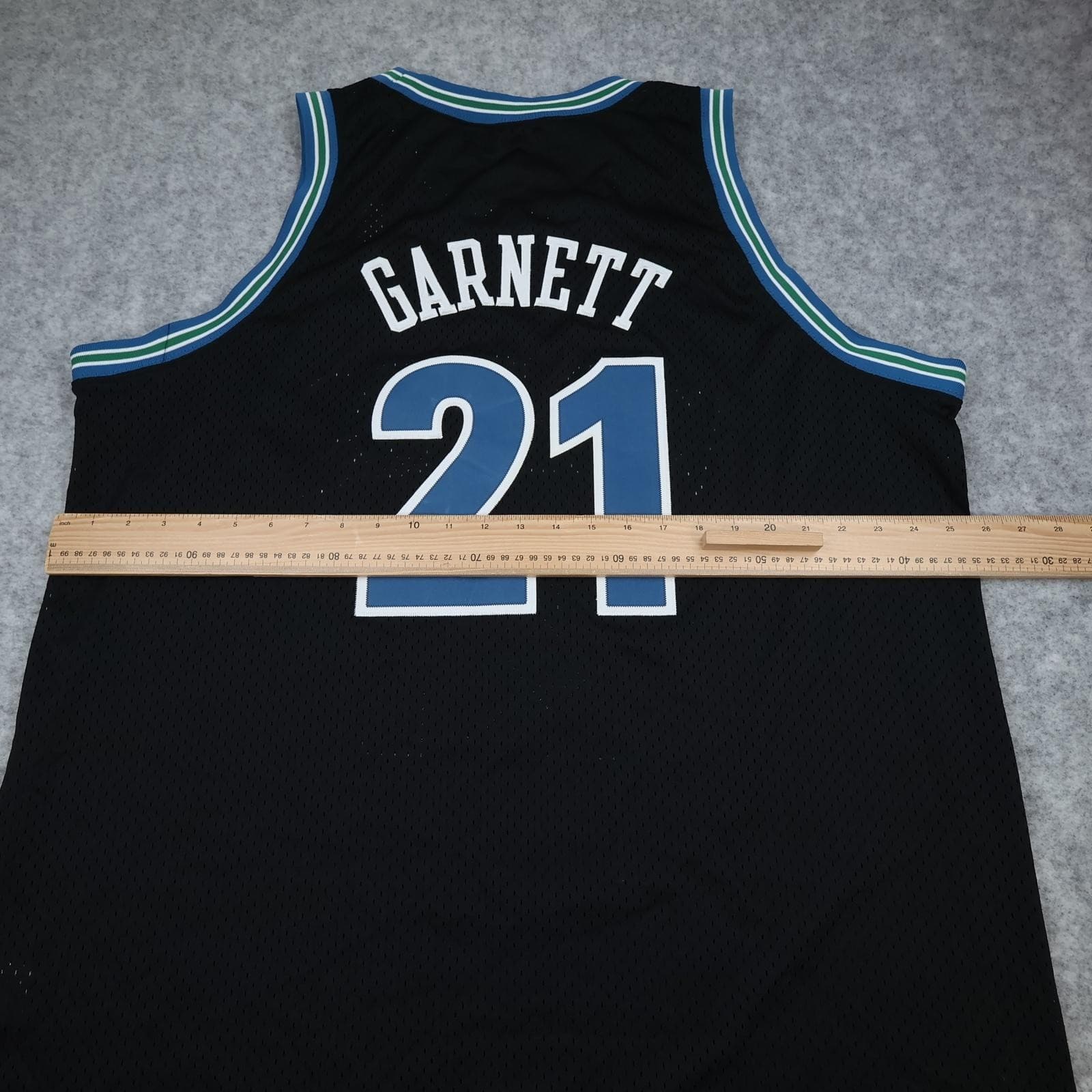 Vintage Minnesota Timberwolves Shirt Mens 2XL Black Nike Basketball Jersey 2000s photo 11