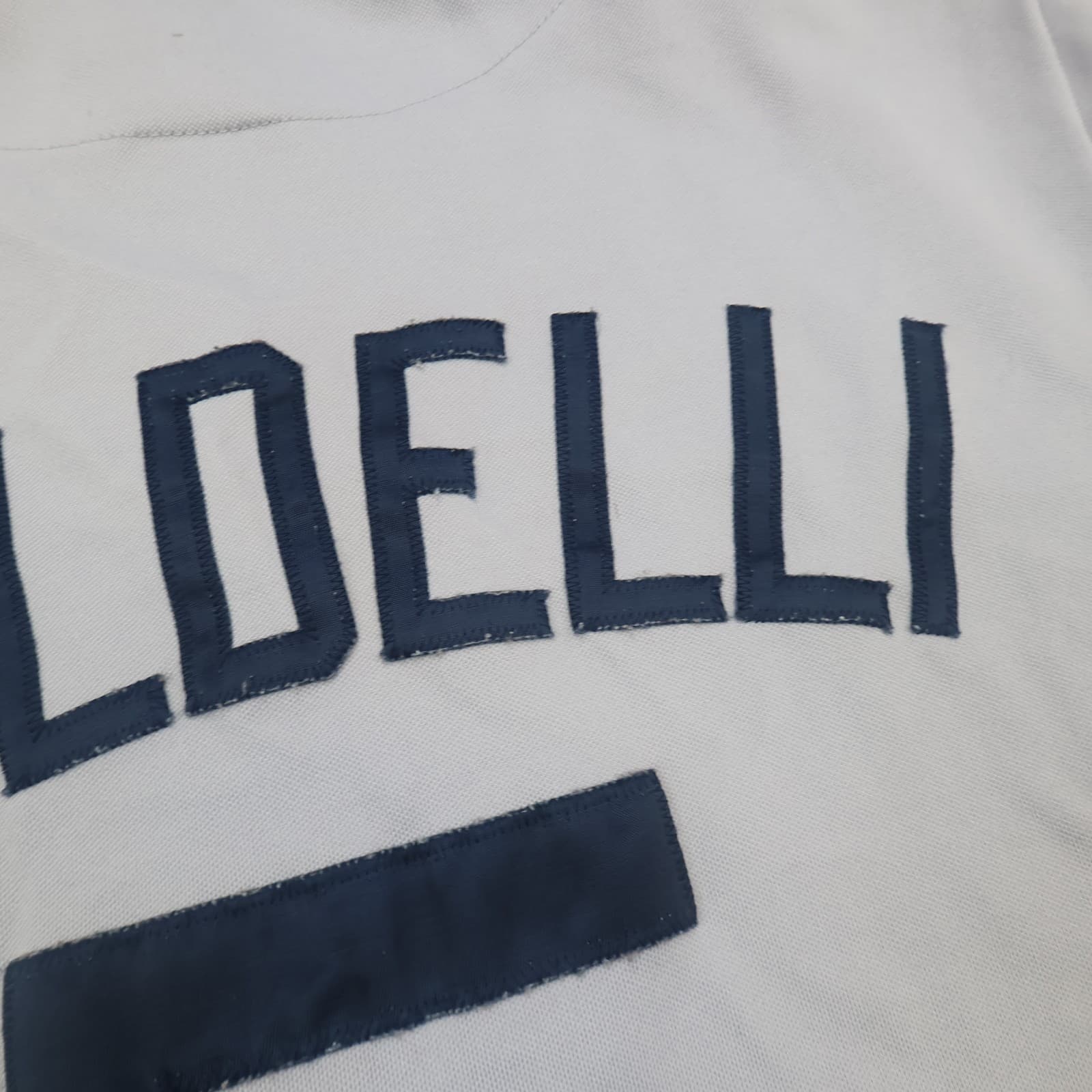 Vintage Boston Red Sox Jersey Large Grey Men's MLB Majestic Rocco Baldelli 2000 photo 14