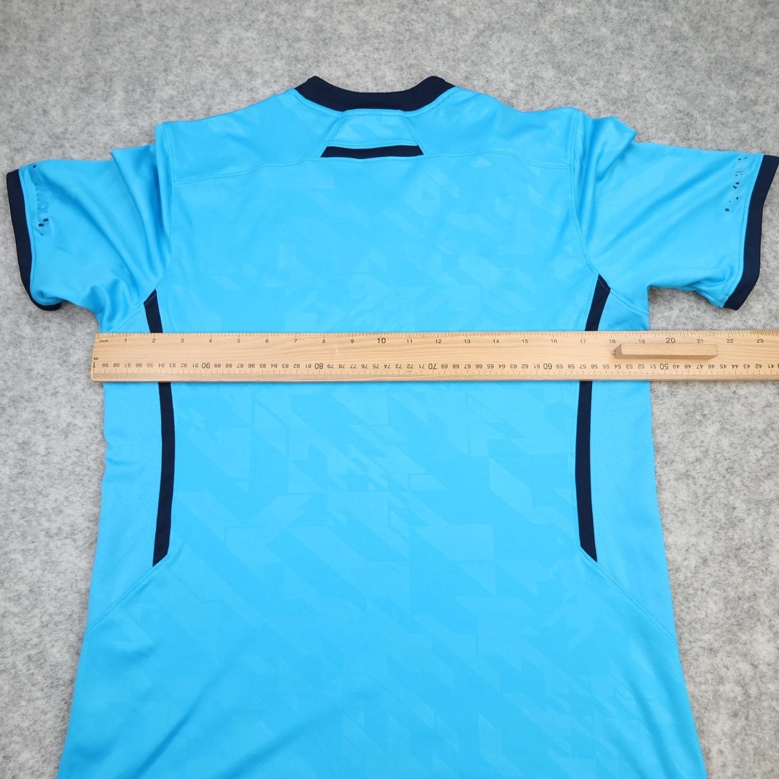 Tottenham Hotspur Shirt Mens Medium Blue 2013 2014 Away Under Armour HP Jersey photo 11