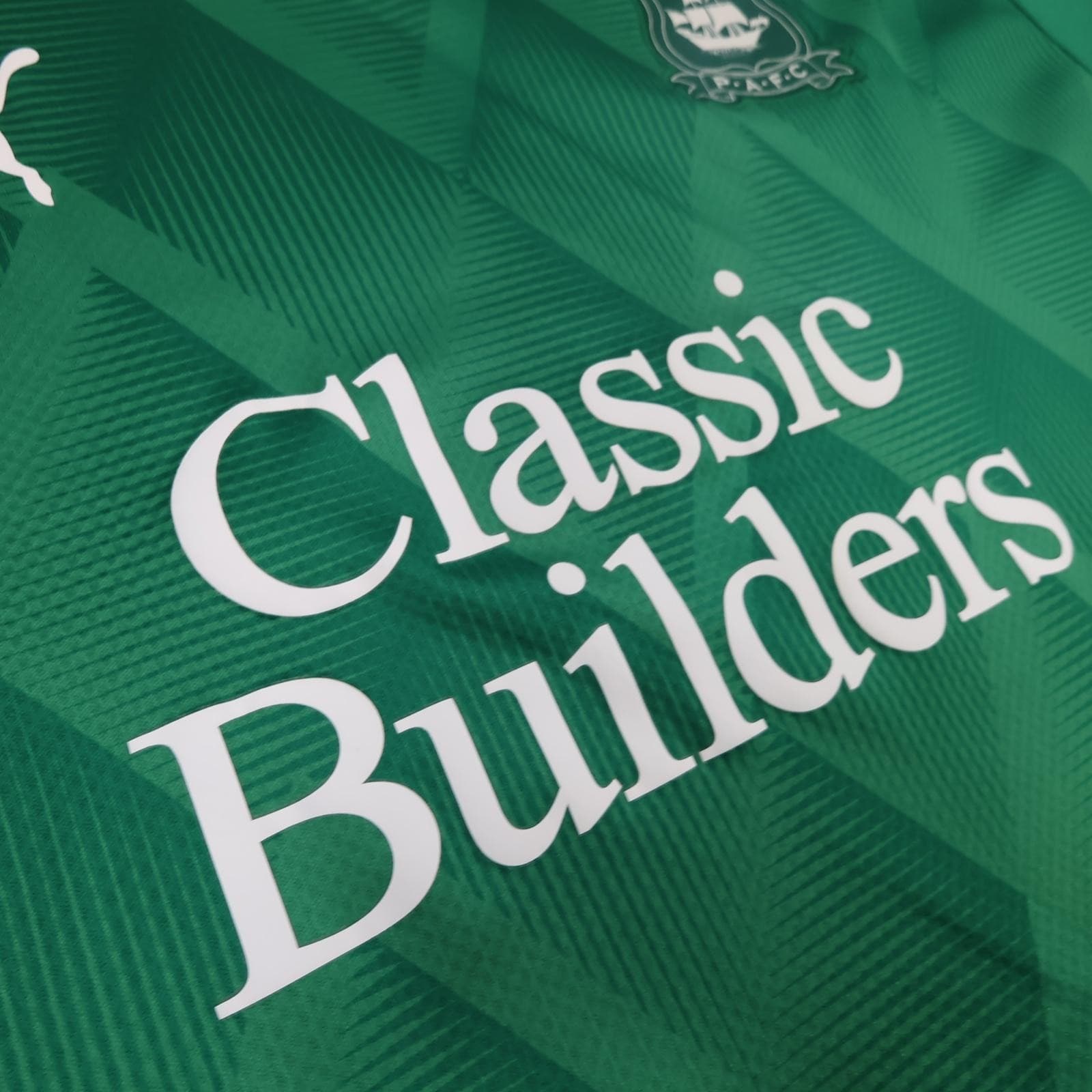 Plymouth Argyle Shirt Mens 3XL Green Home EFL 2024 2025 Puma Soccer Jersey photo 7