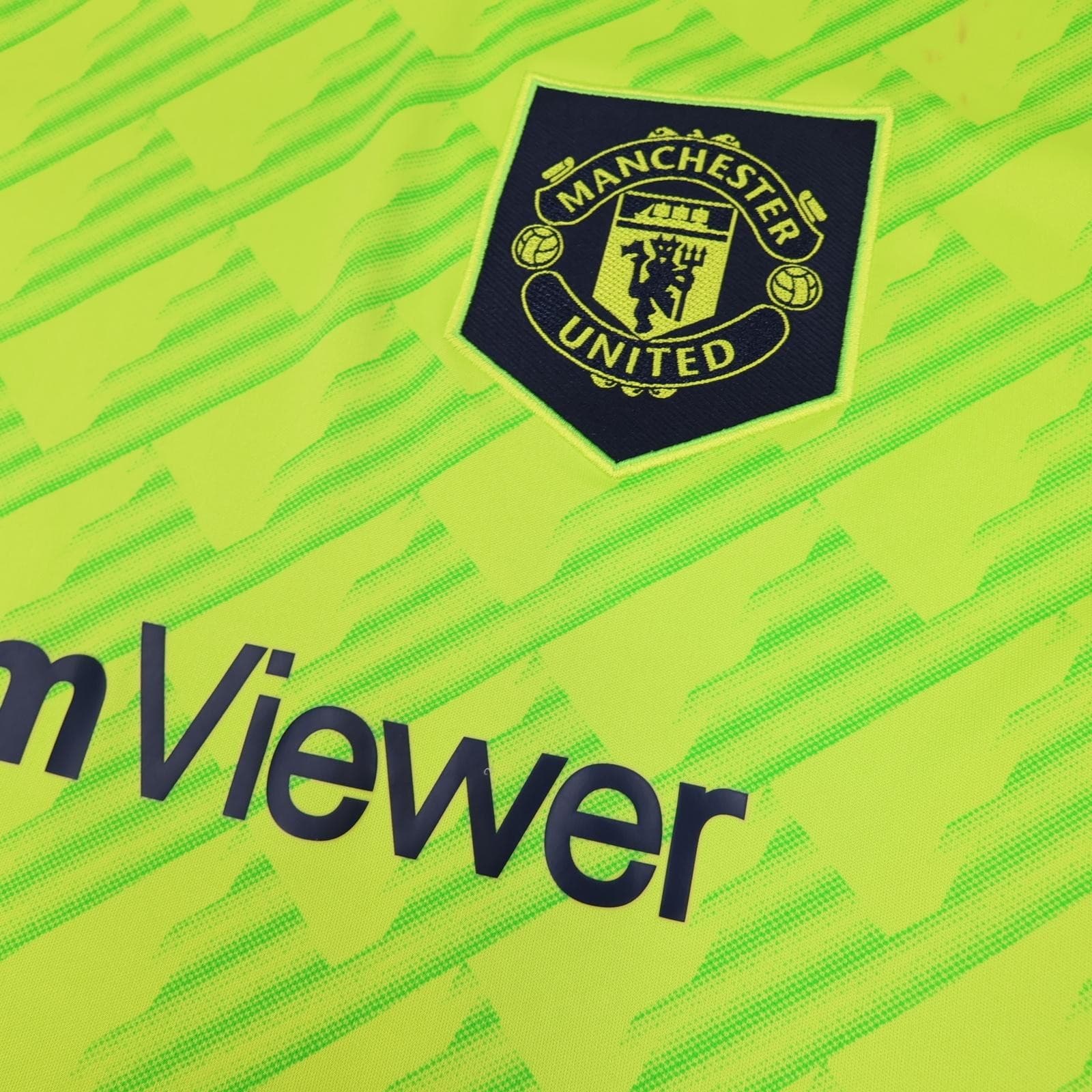 Manchester United Shirt Mens 2XL Green 3rd Kit 2022 2023 Adidas Casemiro 18 photo 6