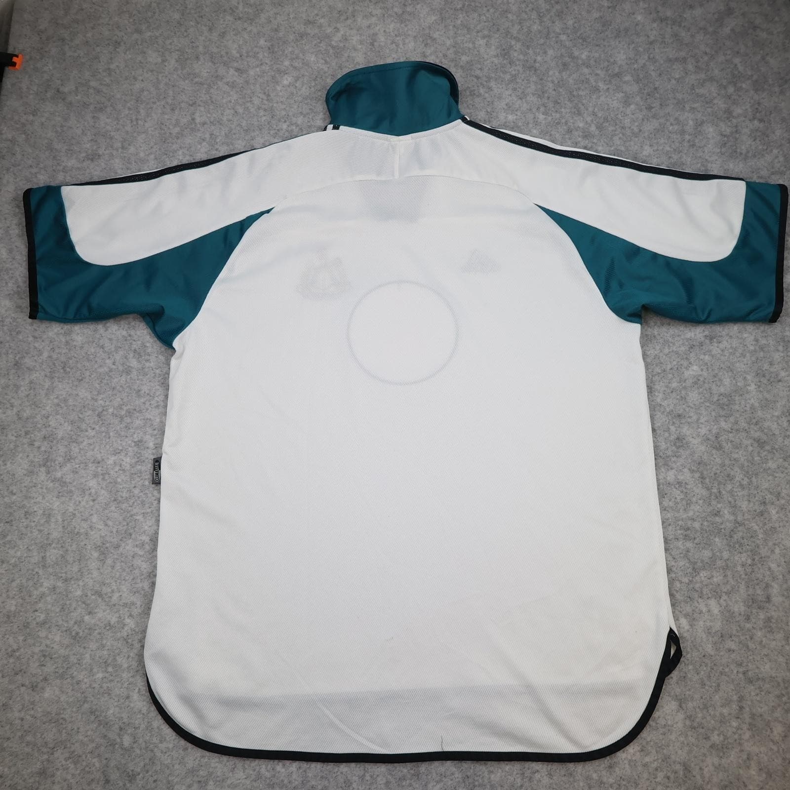 Vintage Newcastle United Shirt Mens XL White Away 1999 2000 Adidas Brown Ale photo 2