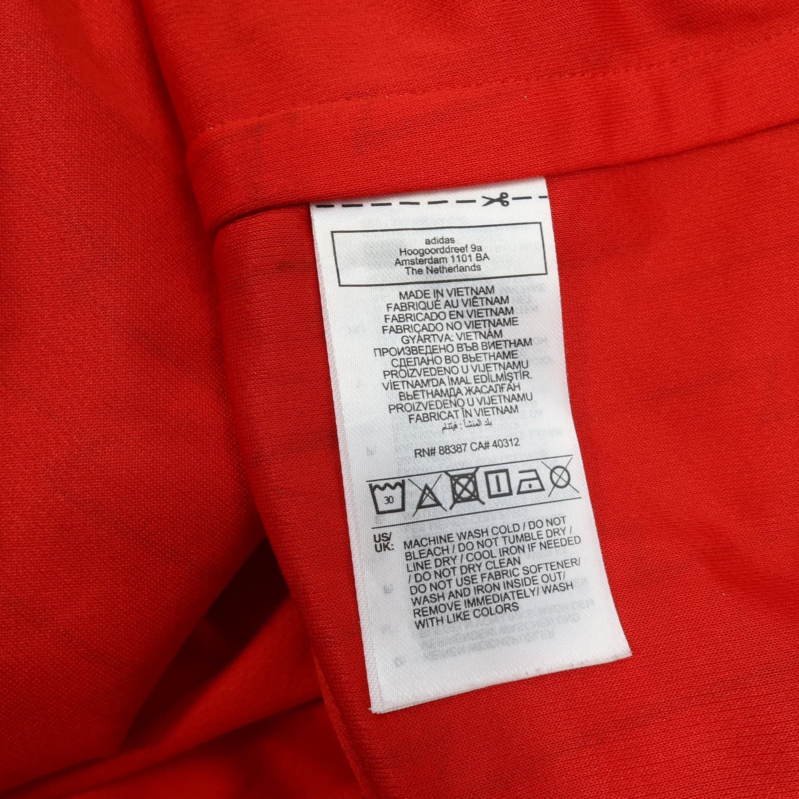 Arsenal Shirt Mens Medium Red Home 2023 2024 EPL Football Adidas Soccer Jersey photo 13