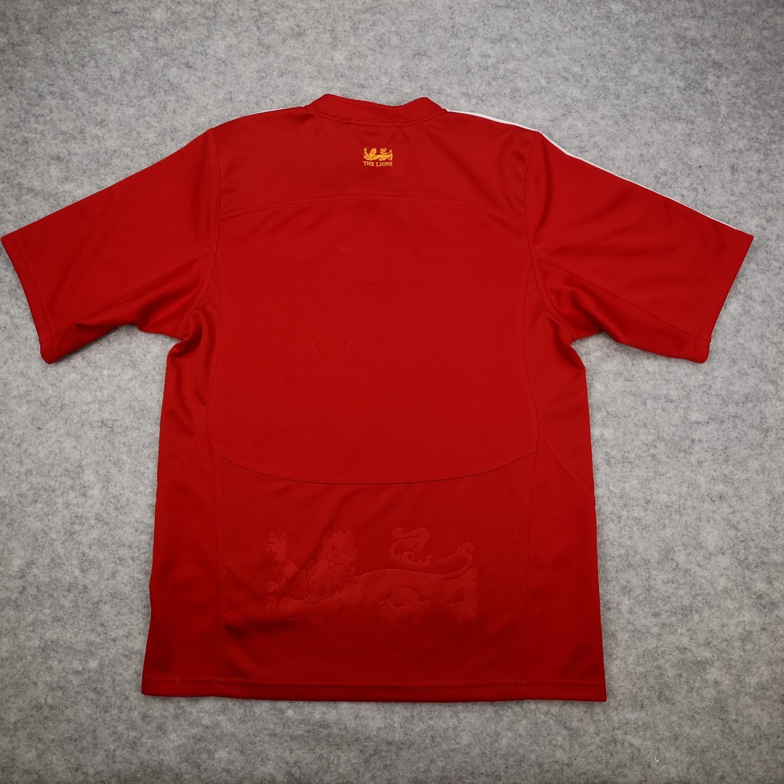 Lions Rugby Shirt Home Red Small Adidas Jersey 2009 South Africa Tour British photo 2