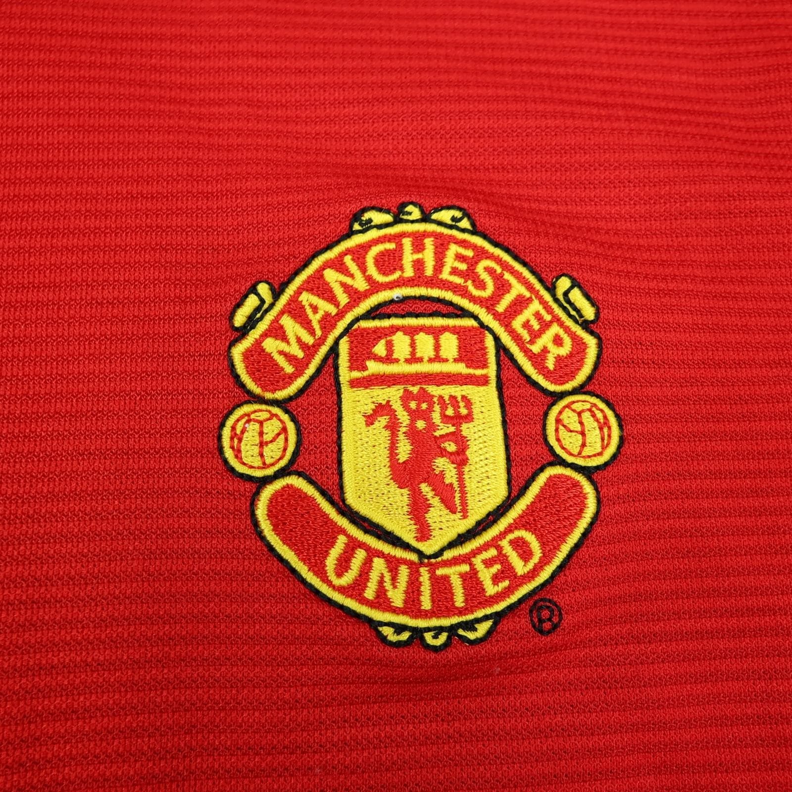 Vintage Manchester United Shirt Mens Large Red Home 2000 2002 Umbro Neville 2 photo 4