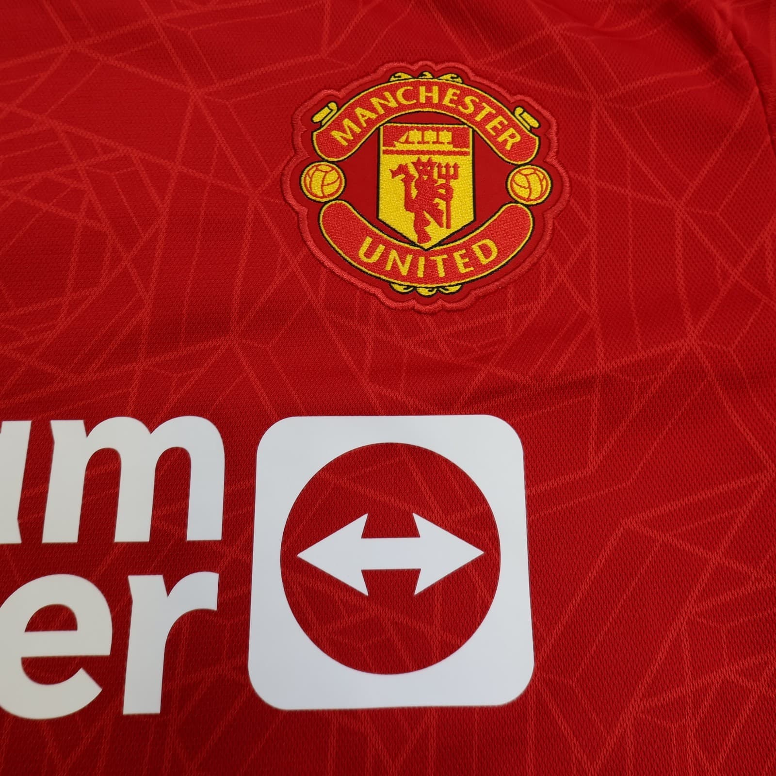 Manchester United Shirt Extra Large Red Home Kit 23 24 Adidas Soccer Jersey photo 4