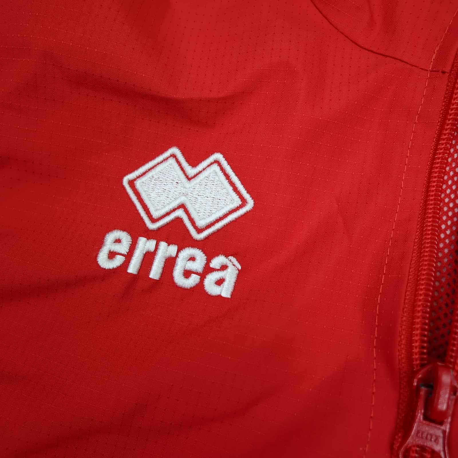 Milton Keynes Tracksuit Jacket XXS Red Track Jacket 2017 2018 Errea 1/4 Zip Top photo 4