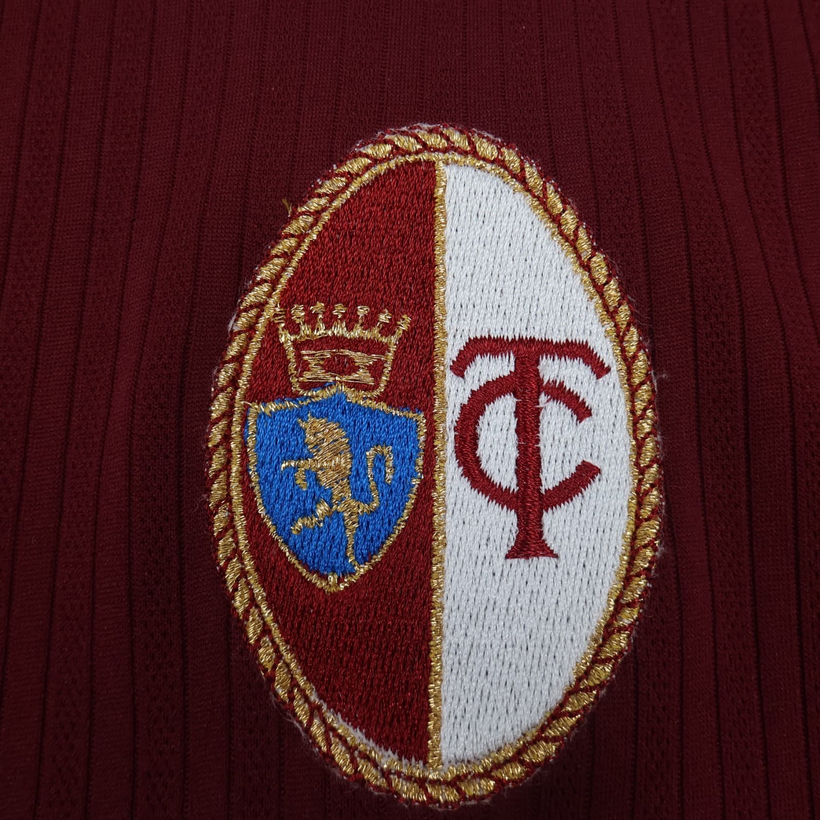 Vintage Torino Shirt Extra Large Burgundy Shirt 1999 2000 Kelme Football Jersey photo 4