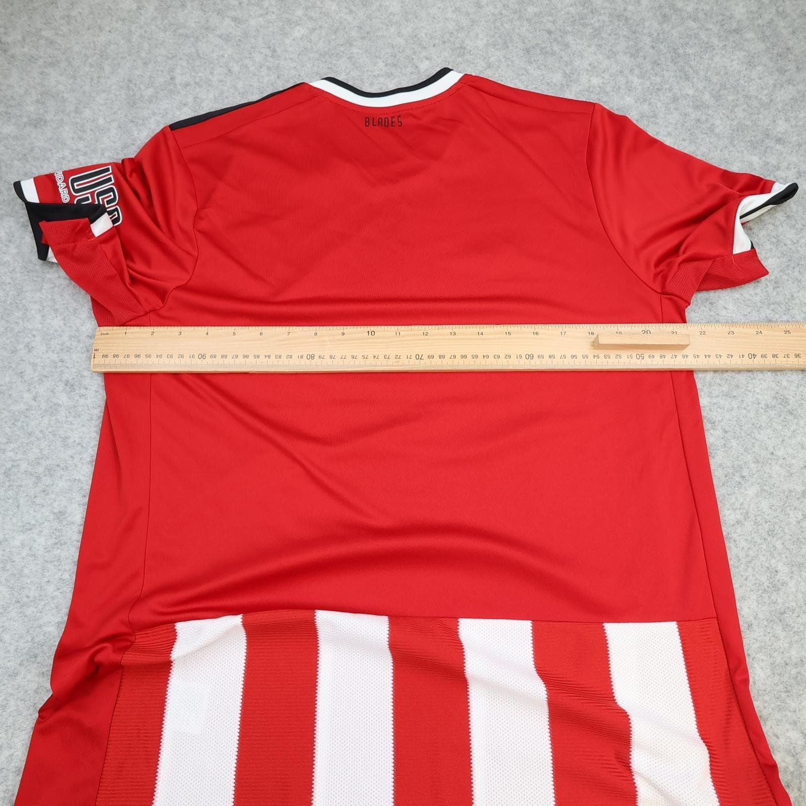 Sheffield United Shirt Mens Large Red Home 2019 2020 Football Adidas Jersey photo 9