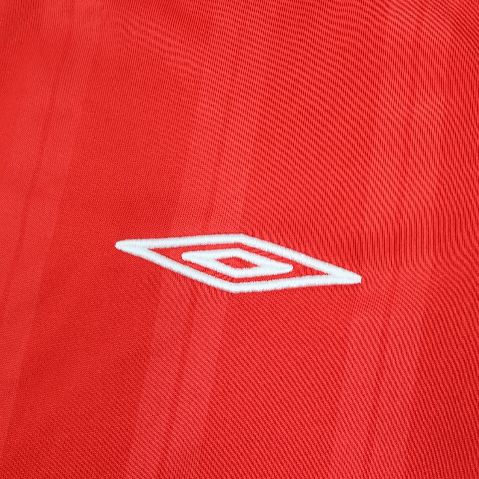 Wrexham Football Shirt 2XL Red Home Kit 2009 2010 Umbro Soccer Jersey XXL photo 8