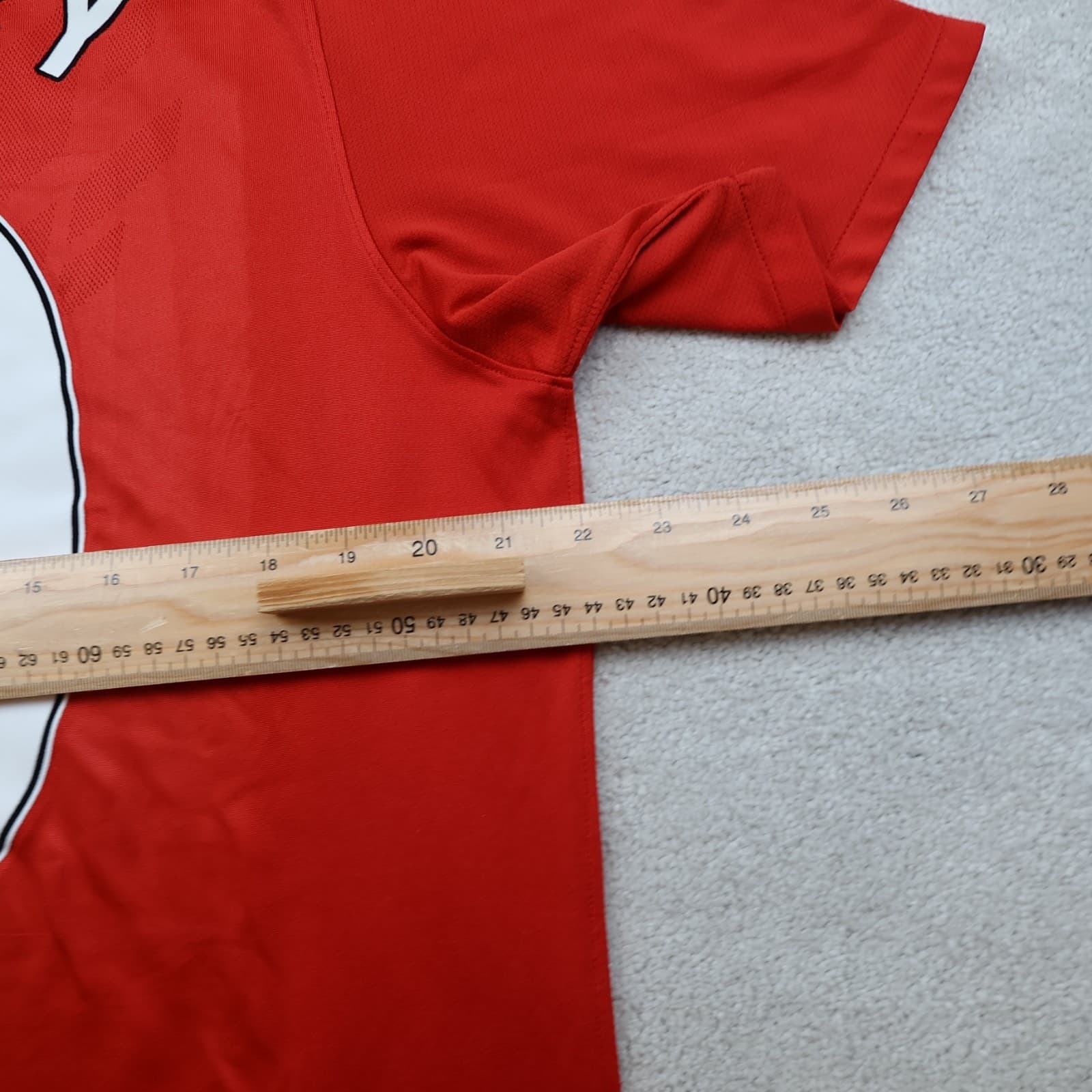 Manchester United Shirt Large Red Home Kit 2010 2011 Nike Jersey Wayne Rooney 10 photo 14