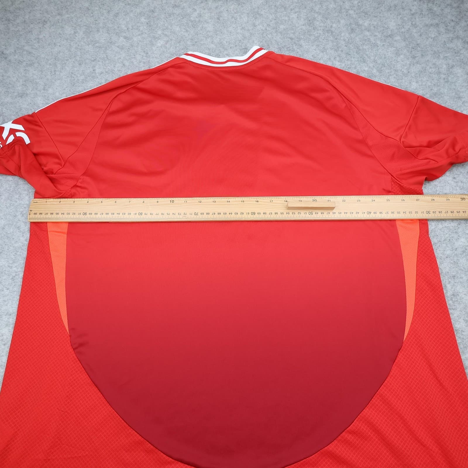 Manchester United Shirt Mens Home Kit 3XL Red 2024 2025 Adidas Soccer Jersey photo 8